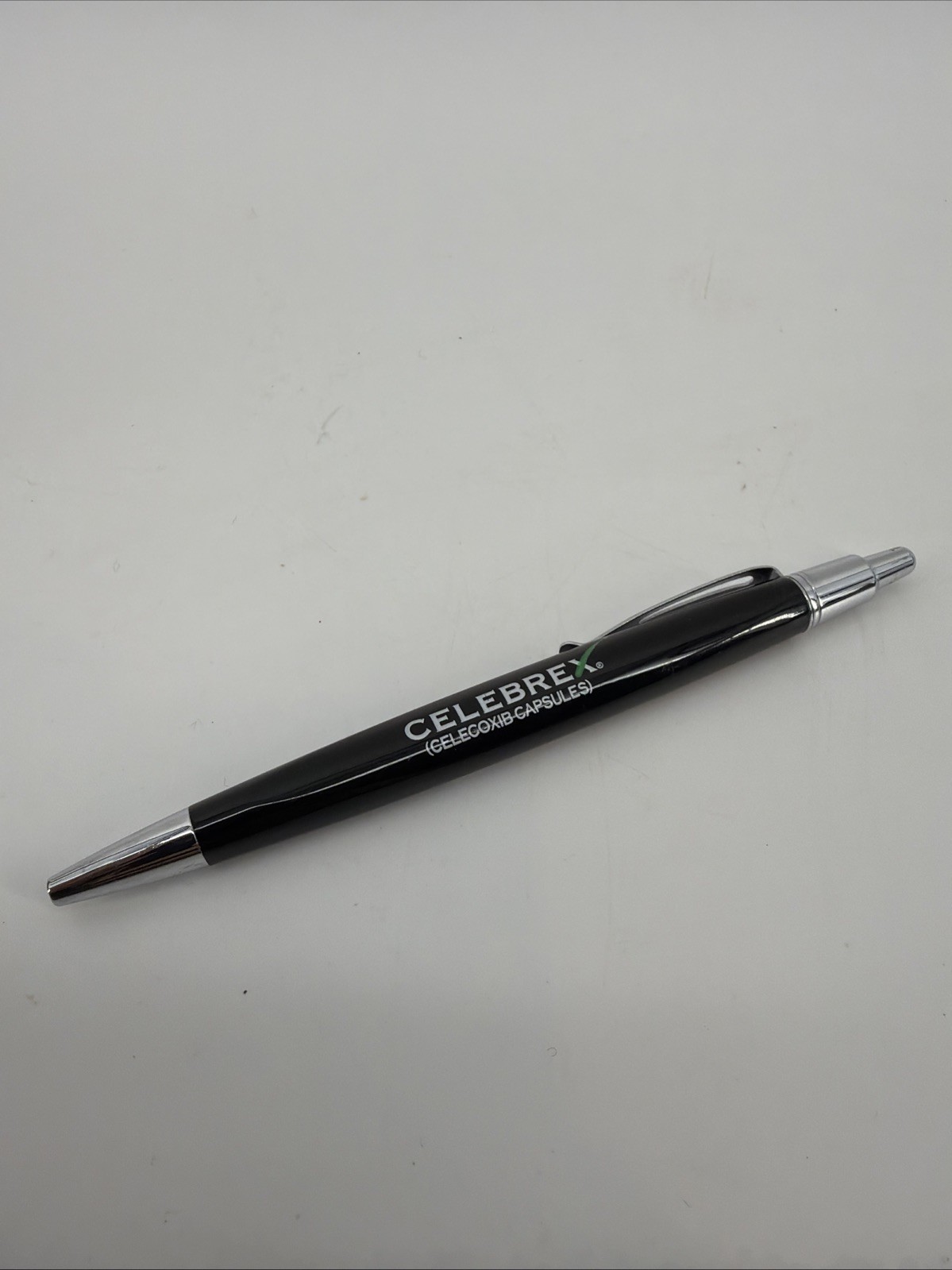 CELEBREX BEXTRA Medical Drug Rep Pharmaceutical Ball Point Pen Metal Advertising