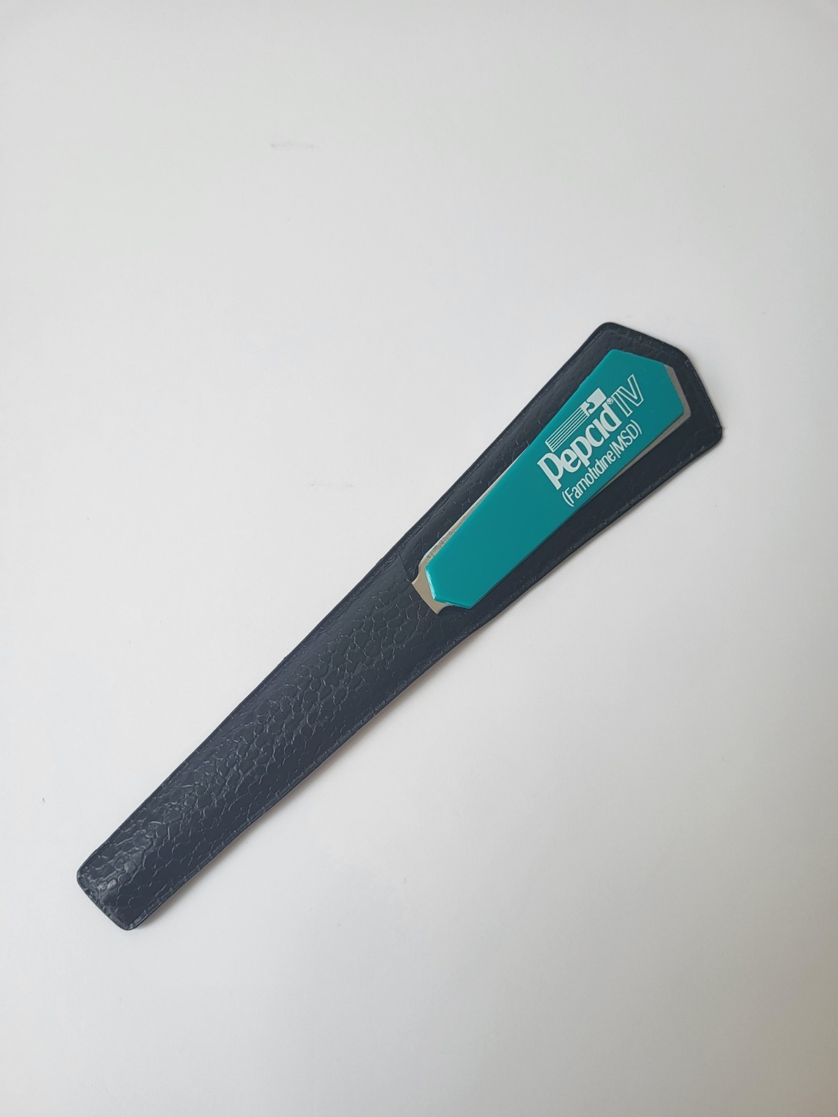 Pepcid IV Letter Opener w/ Case Pharmaceutical Drug Rep Promo Drug Collectible