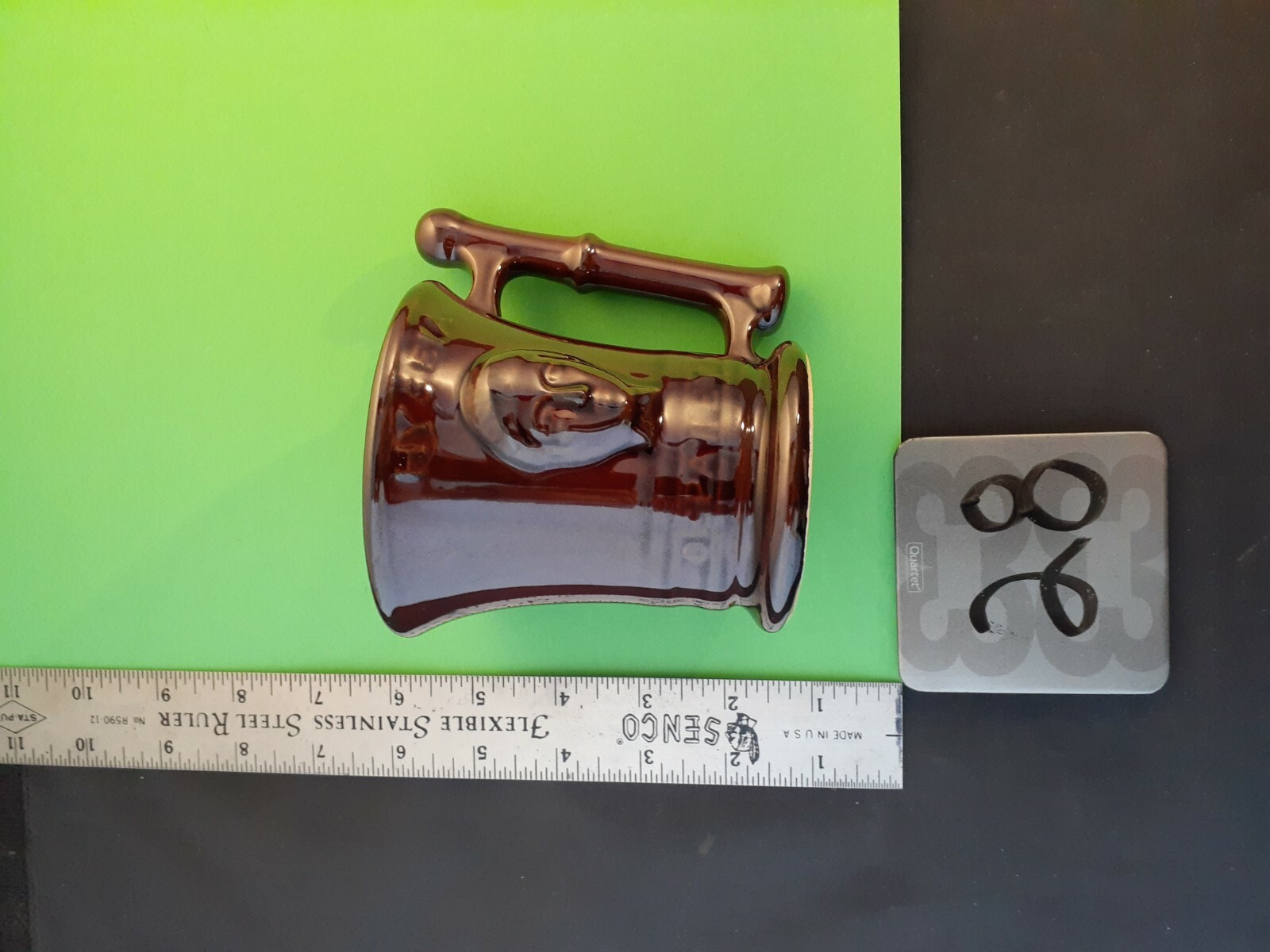 Vintage Brown Hygeia RX Coffee Mug
