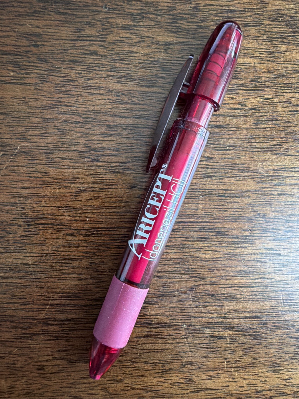 Aricept Inoxcrom Spain Medical Drug Rep Pharmaceutical Pen Eisai Pfizer Working