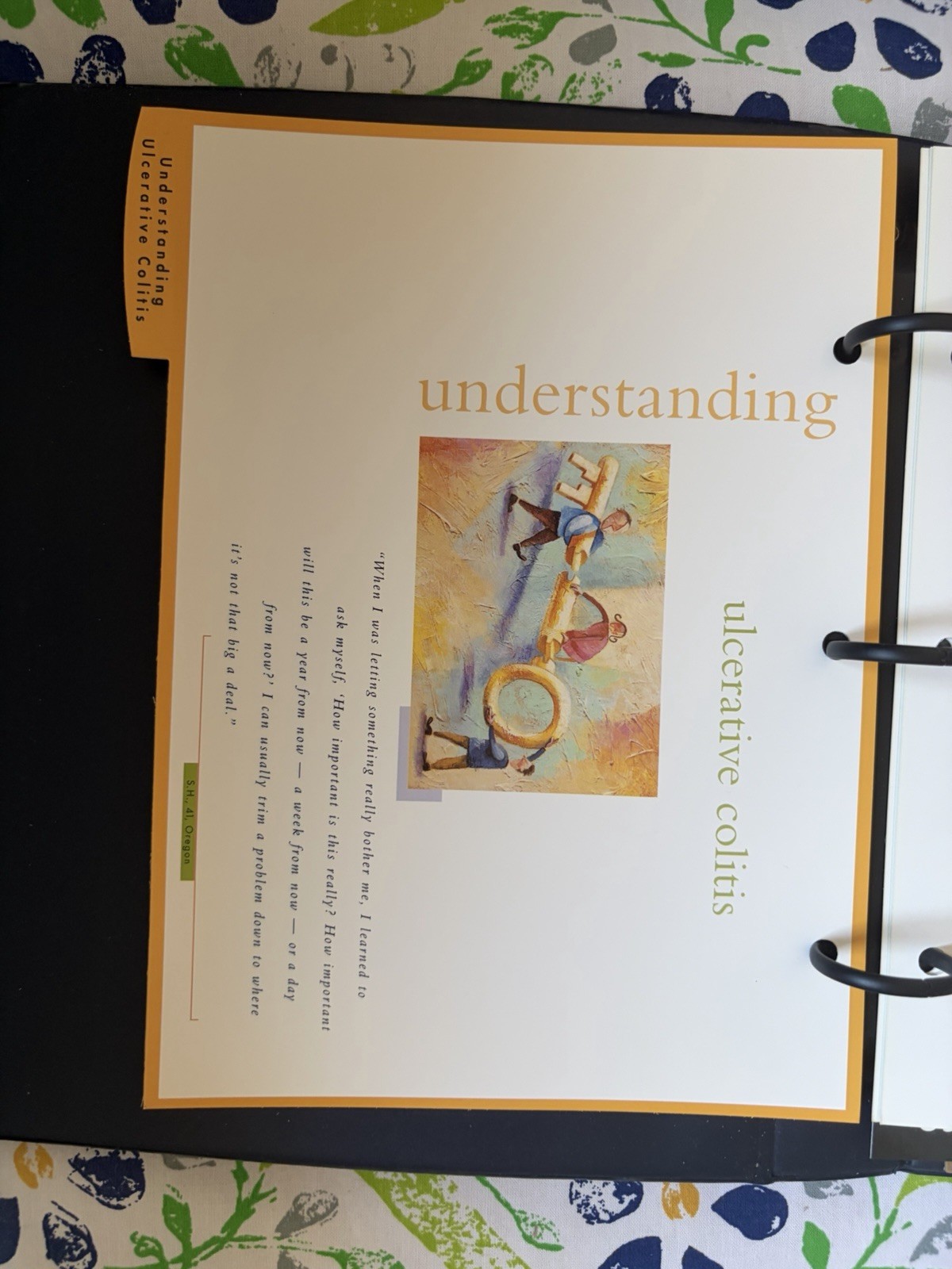 Asacol Notebook Patie- Drug Pharmaceutical Promo Medical Advertising – Very Rare
