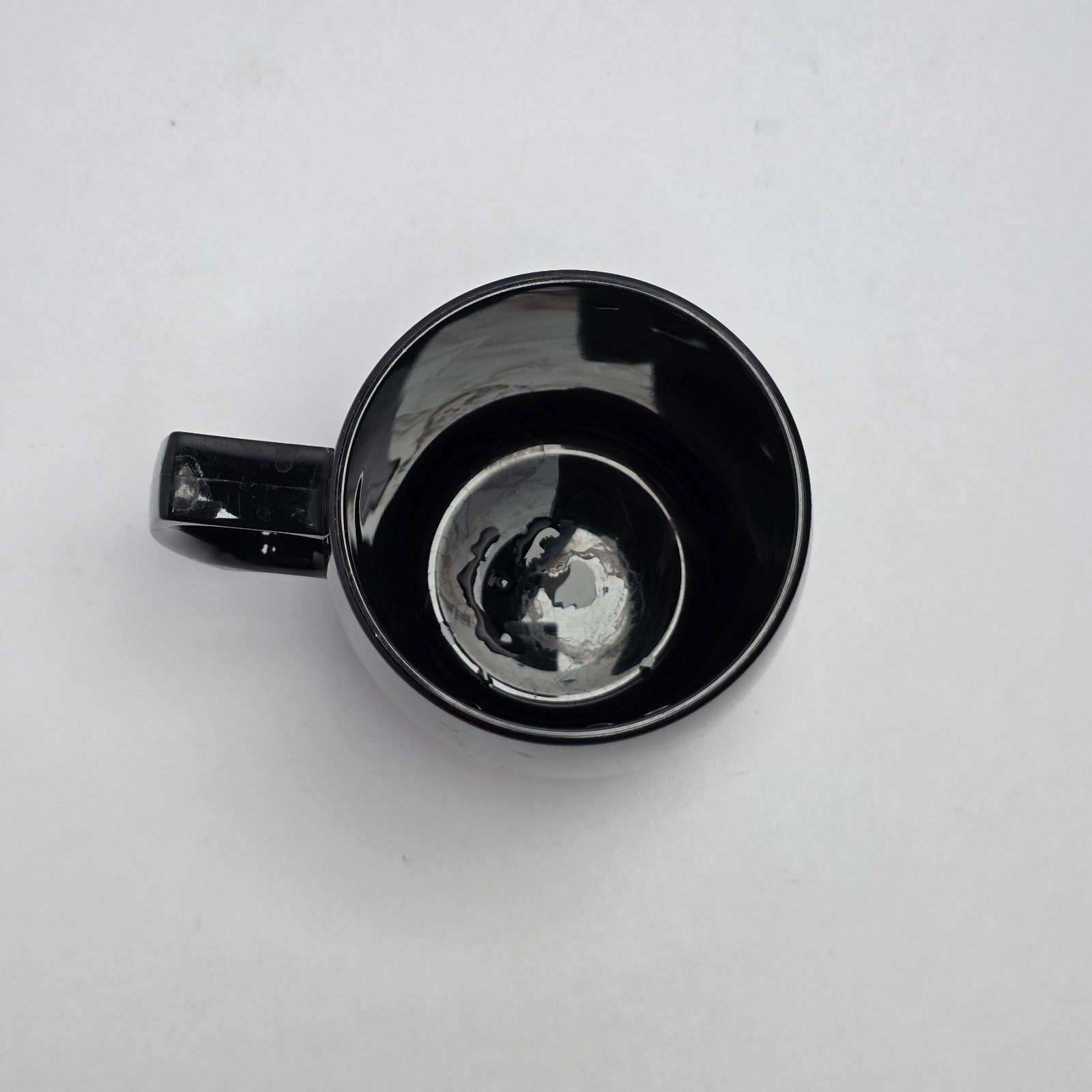 *rare* Prevacid Black Plastic Mug Cup Pharmaceutical Drug Rep Merch