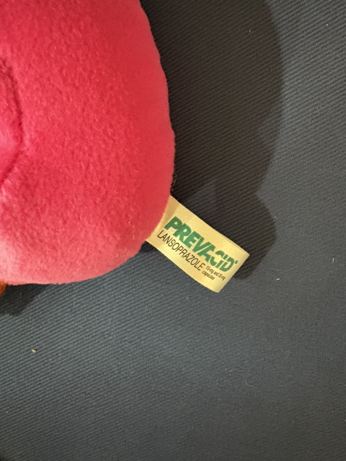 Prevacid Human Stomach Promotional Advertising Plush Drug Rep Promo Stuffed Toy