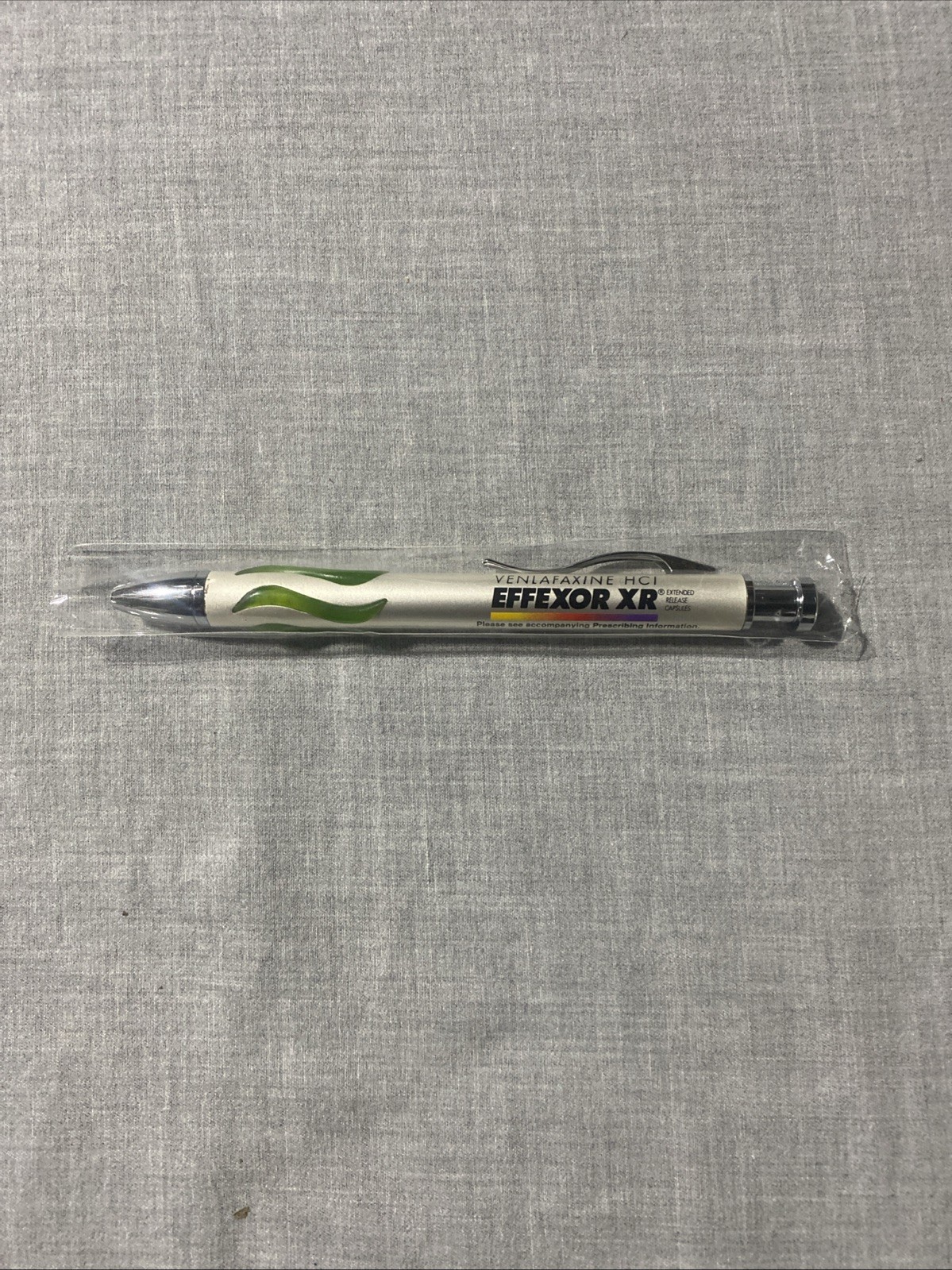 VTG Medical Advertisement Pens Lot Of 10 Metal Gel Rubber New Effexor XR Pristiq