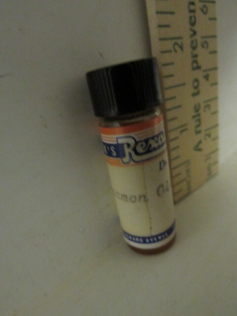 Vtg. Frank’s Pharmacy Cudahy Wisconsin Rexall Brand Glass Pill Bottle