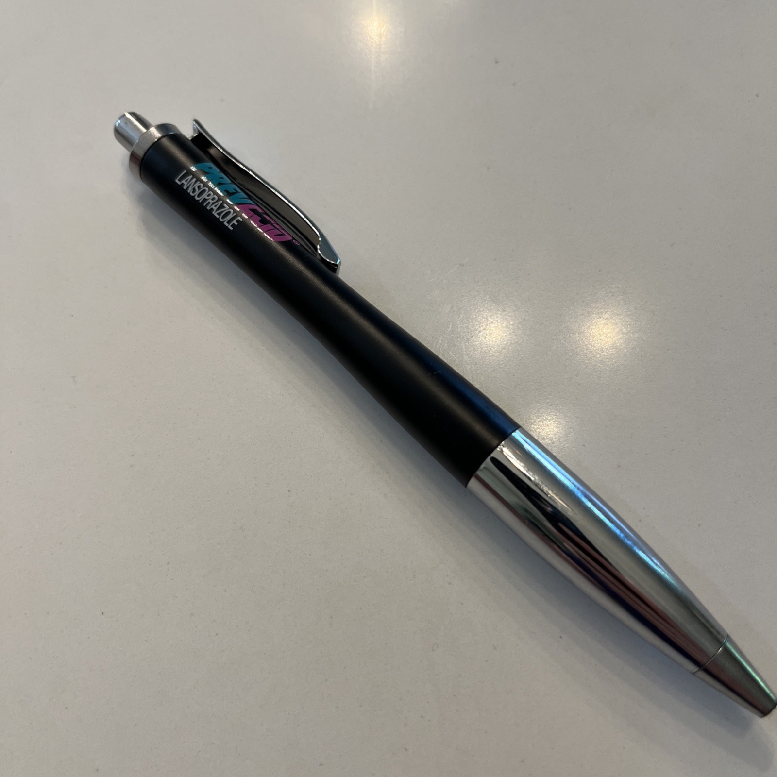 Prevacid Drug Rep Pharmaceutical Promotional Advertising Pen Metal and heavy