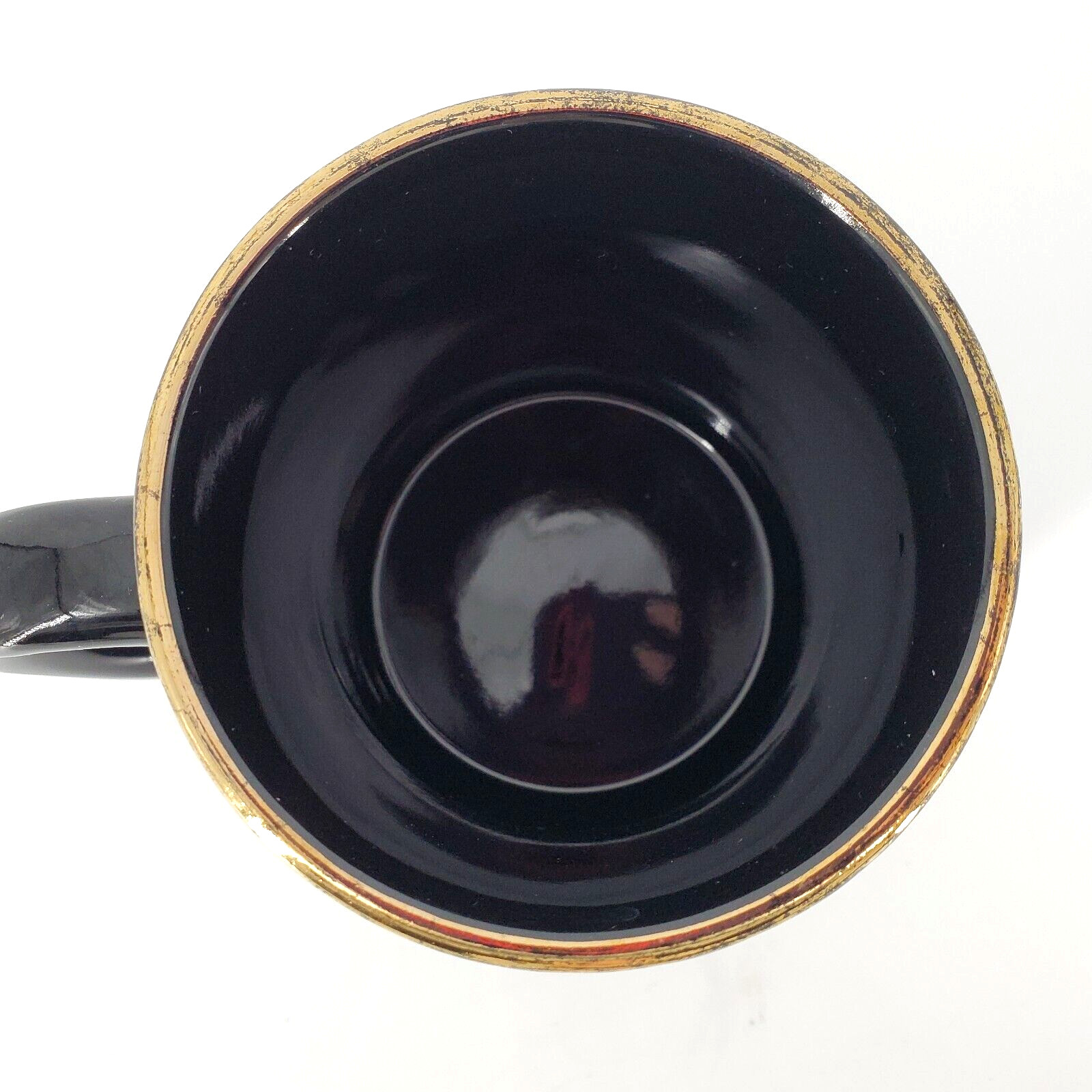 Cefobid Black Gold Stripes Coffee Mug Cup Pharmaceutical Drug Rep Pharma Promo