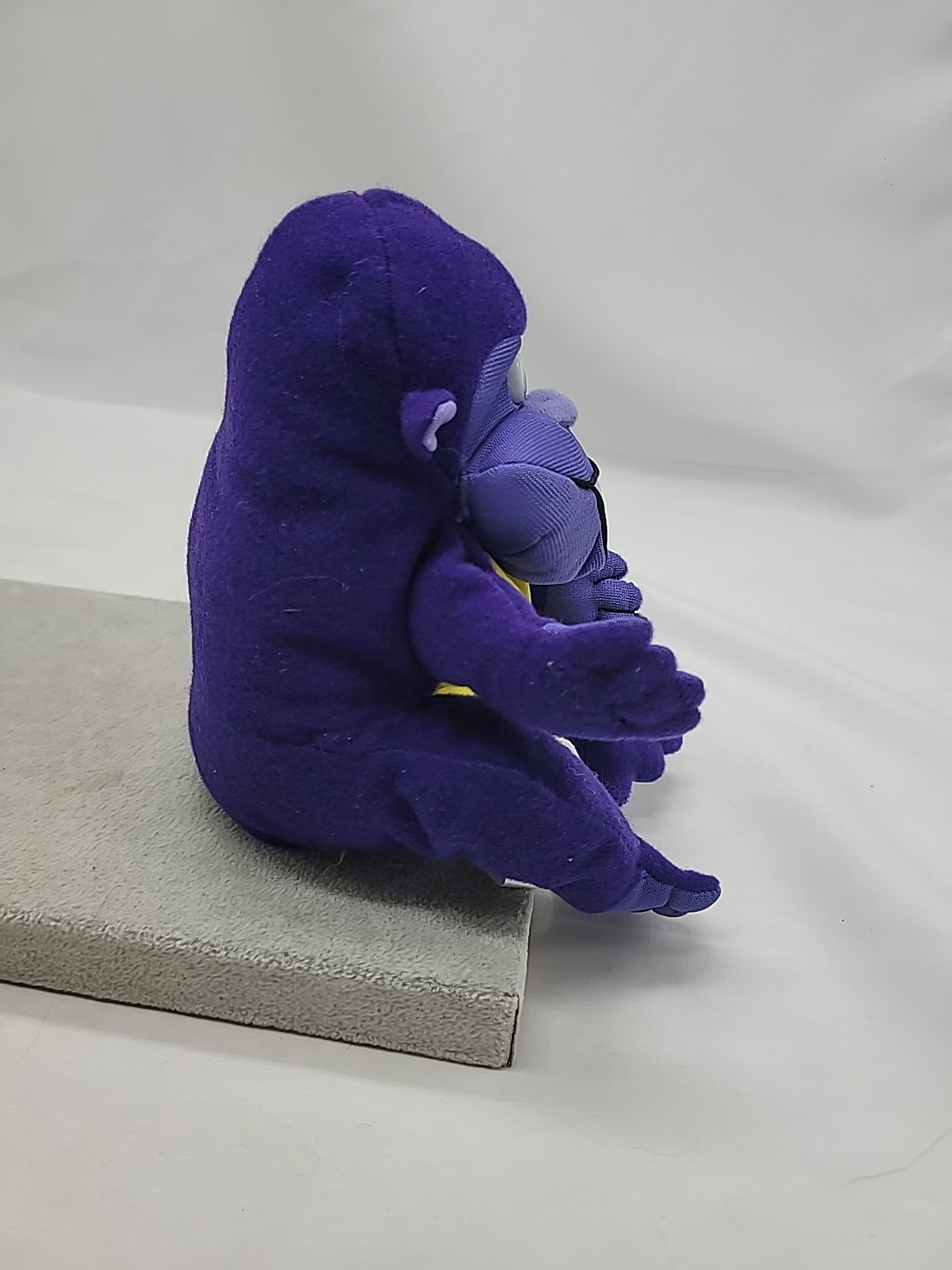Zyrtec Purple Gorilla Plush Beanbag Toy Advertising Promo Pharmac Monkey 6″ 1998