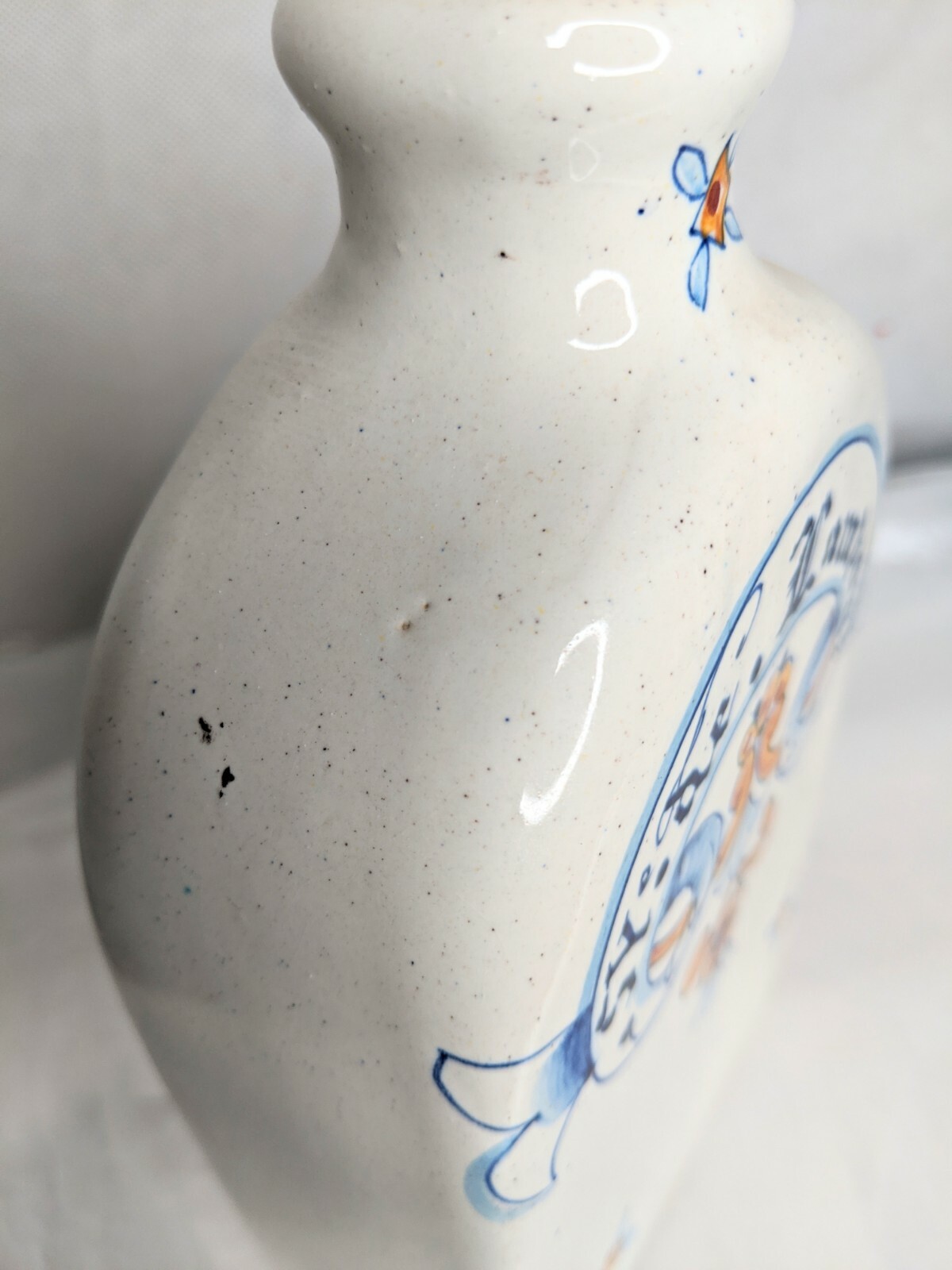 Oil Jar Ceramic Italian Reproduction Antique Reproduction Cork Kitchen Bar Decor