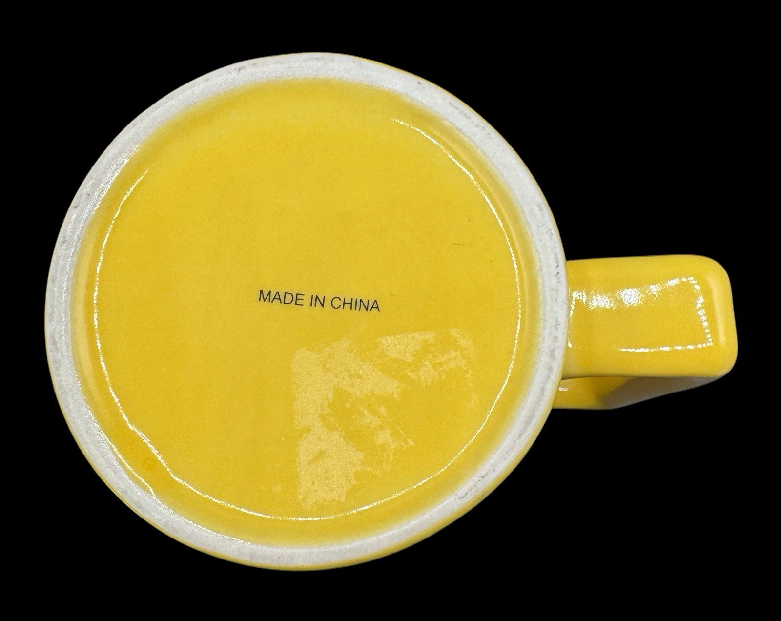 Protonix Ceramic Coffee Mug Pharmaceutical Promotional IV Medication Yellow 16oz