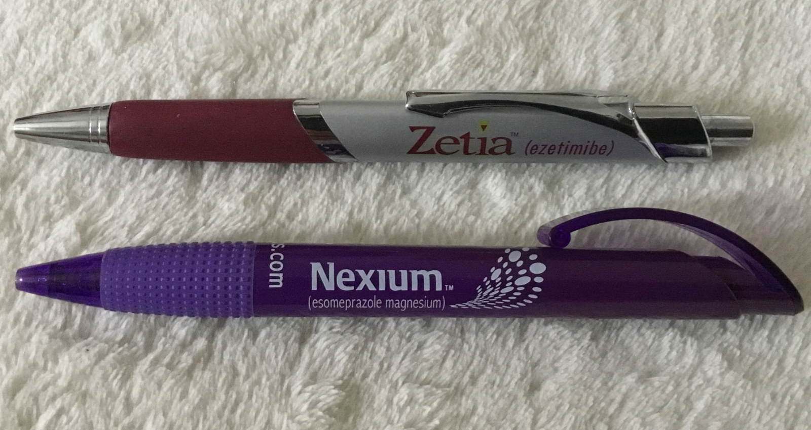 VTG Lot 4 Drug Rep Pharmaceutical Pens Viagra,Nexium, Zetia