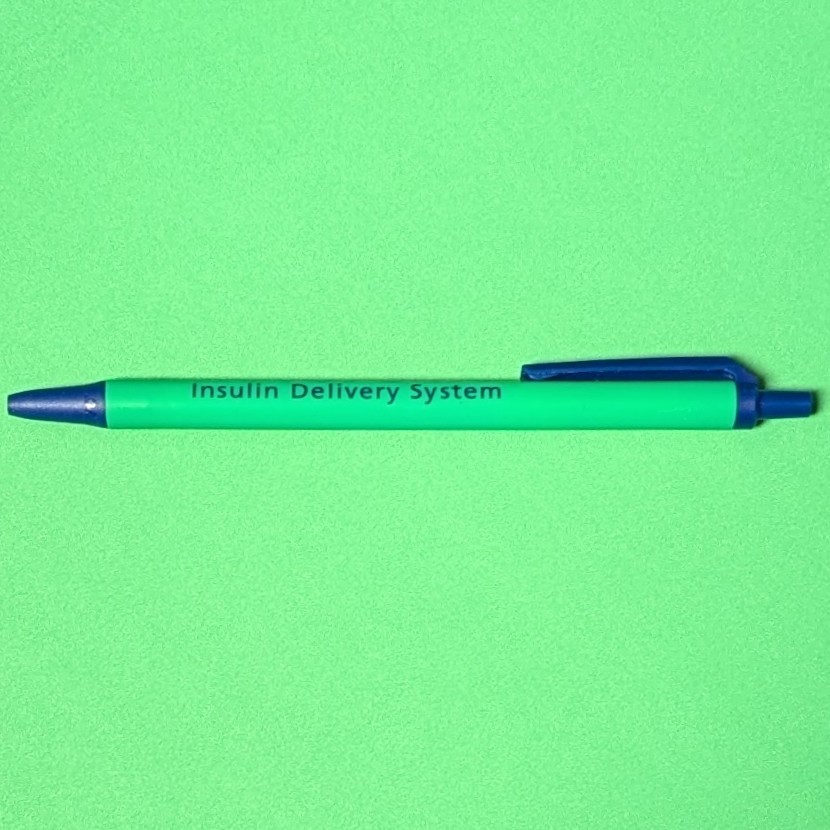 Drug Rep Pharmaceutical Promo NovoPen 3 Advertising Pen Black Ink