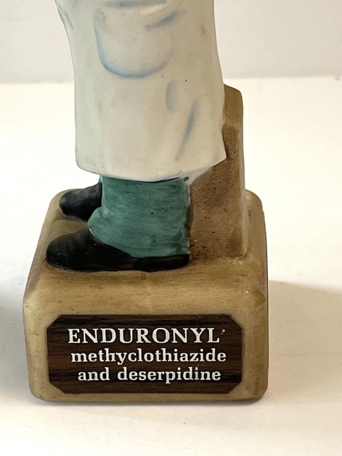 Vintage Doctor Figurines Big Pharma Abbott Cobid Obstetrician Internist