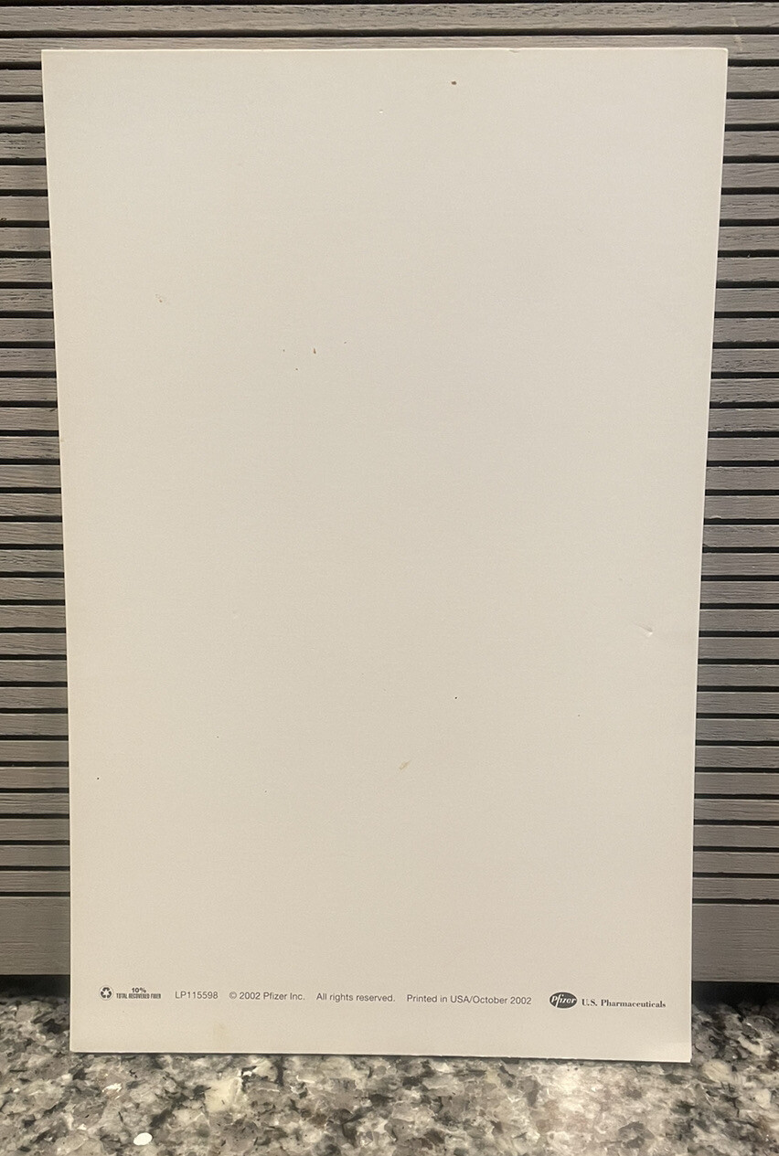 Vintage Drug Rep Pharmaceutical Collectible Notepads Lot of 6 (1991-2002)
