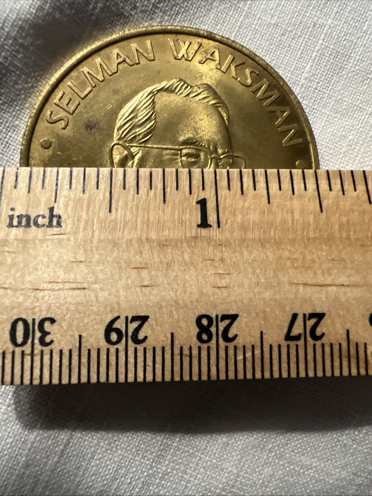 Commemorative Coin SELMAN ABRAHAM WAKSMAN 1988-1973 CEFTIN (cefuroxime axetil)