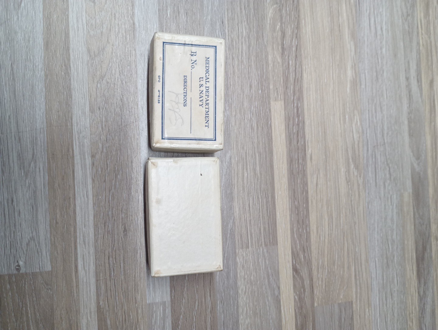 Mid 20th Century RX Medicine Containers With Signatures