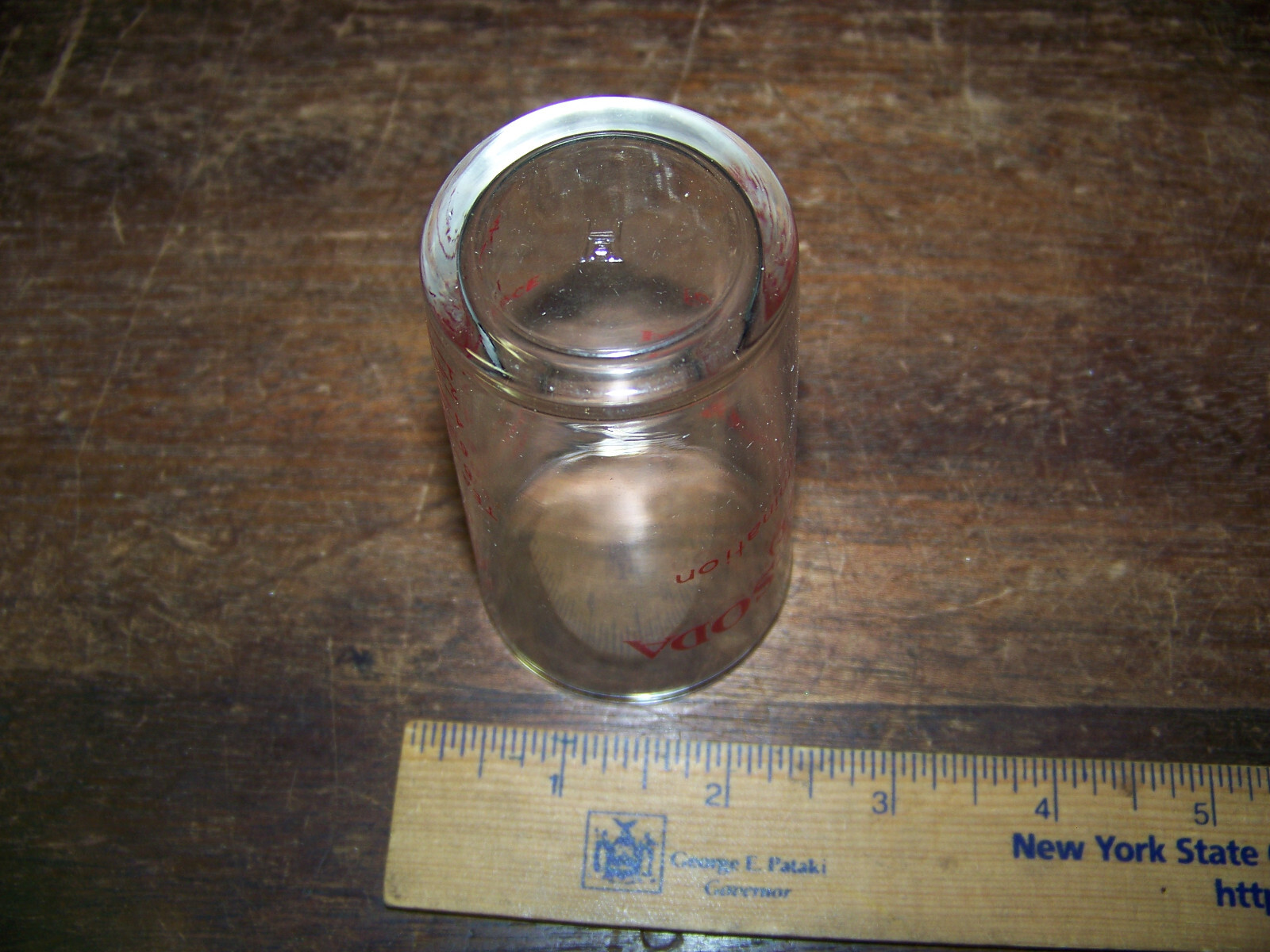 Vintage Fleet Laxative Phospho Soda Pharma Measuring Cup Shot Glass
