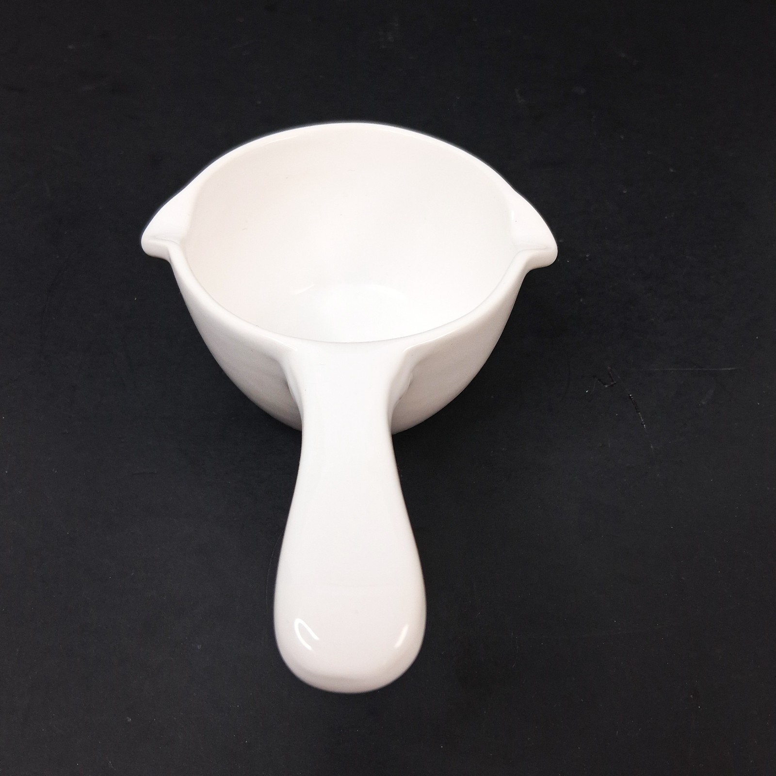 Vintage Ceramic Porcelain Lab Pharmacy Apothecary Cup Bowl Spout PORTUGAL