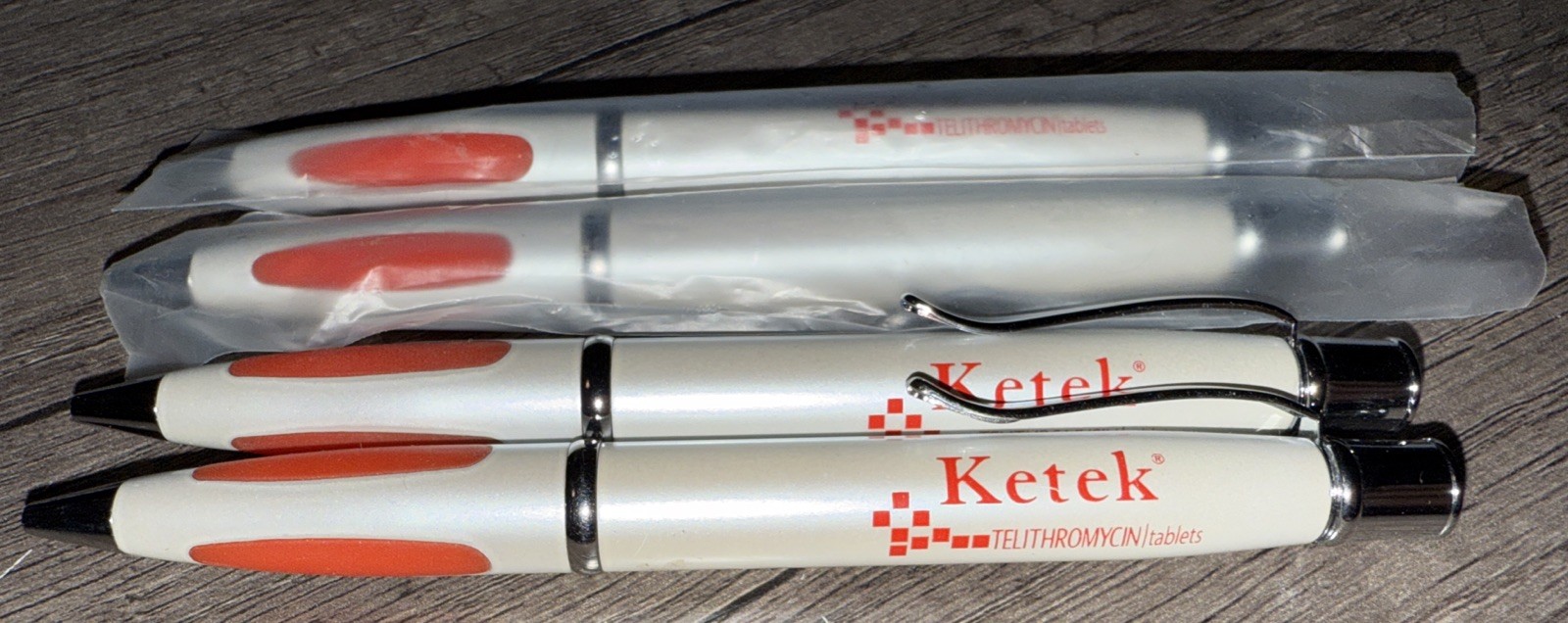 4 Brand New Wide Body Ketek Heavy Metal White and Red 2 New in Sleeve Work