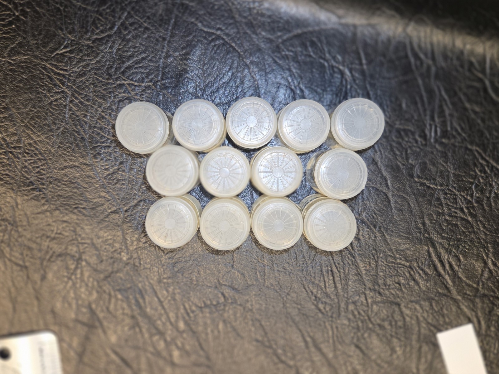 Lot Of 13 Clear Glass Empty Medicine Sample Vials Medical Pharmacy Bristol Labs