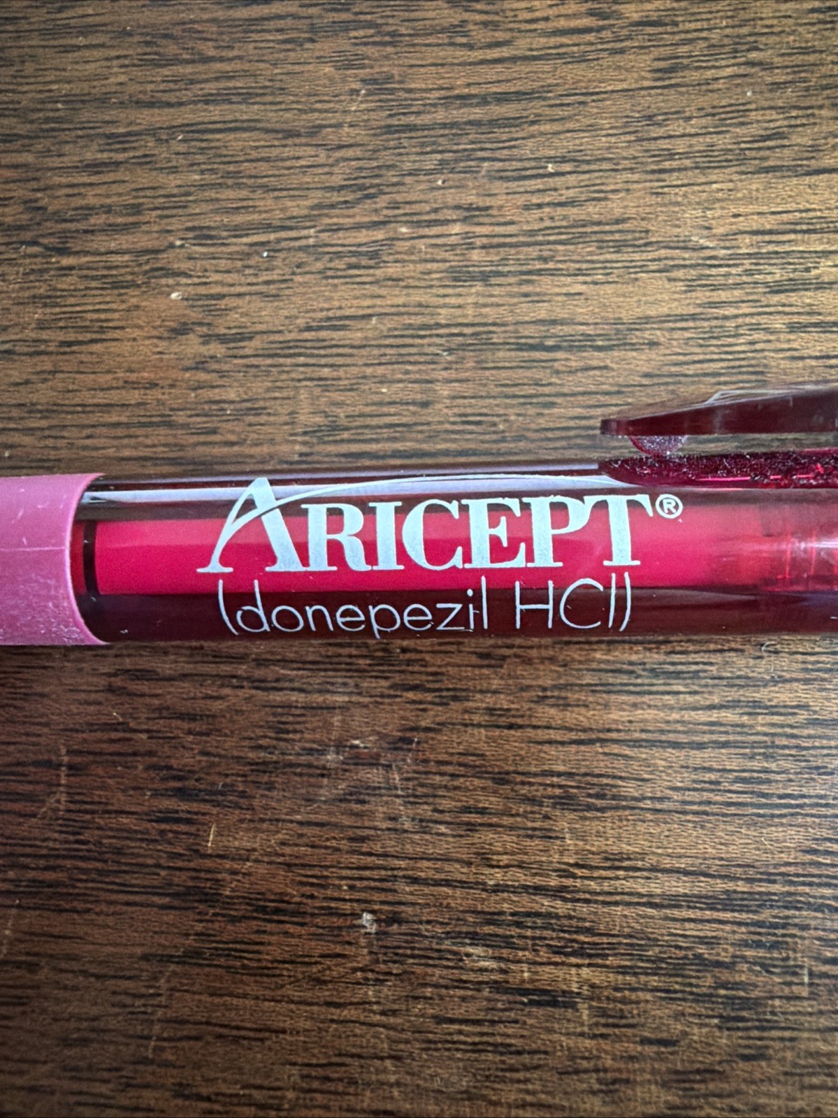 Aricept Inoxcrom Spain Medical Drug Rep Pharmaceutical Pen Eisai Pfizer Working
