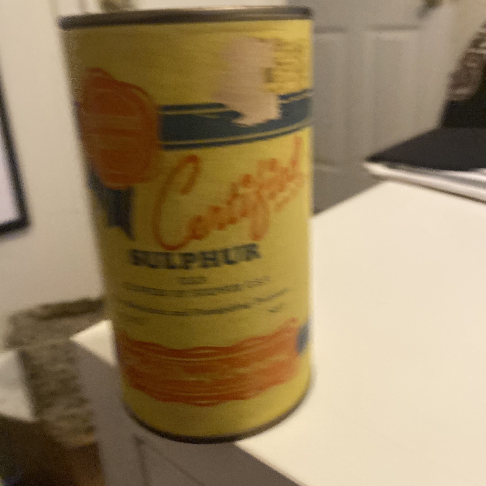 Old Katz Drug Stores, Certified Sulfur 8 Oz Can Kansas City, Missouri Pharmacy