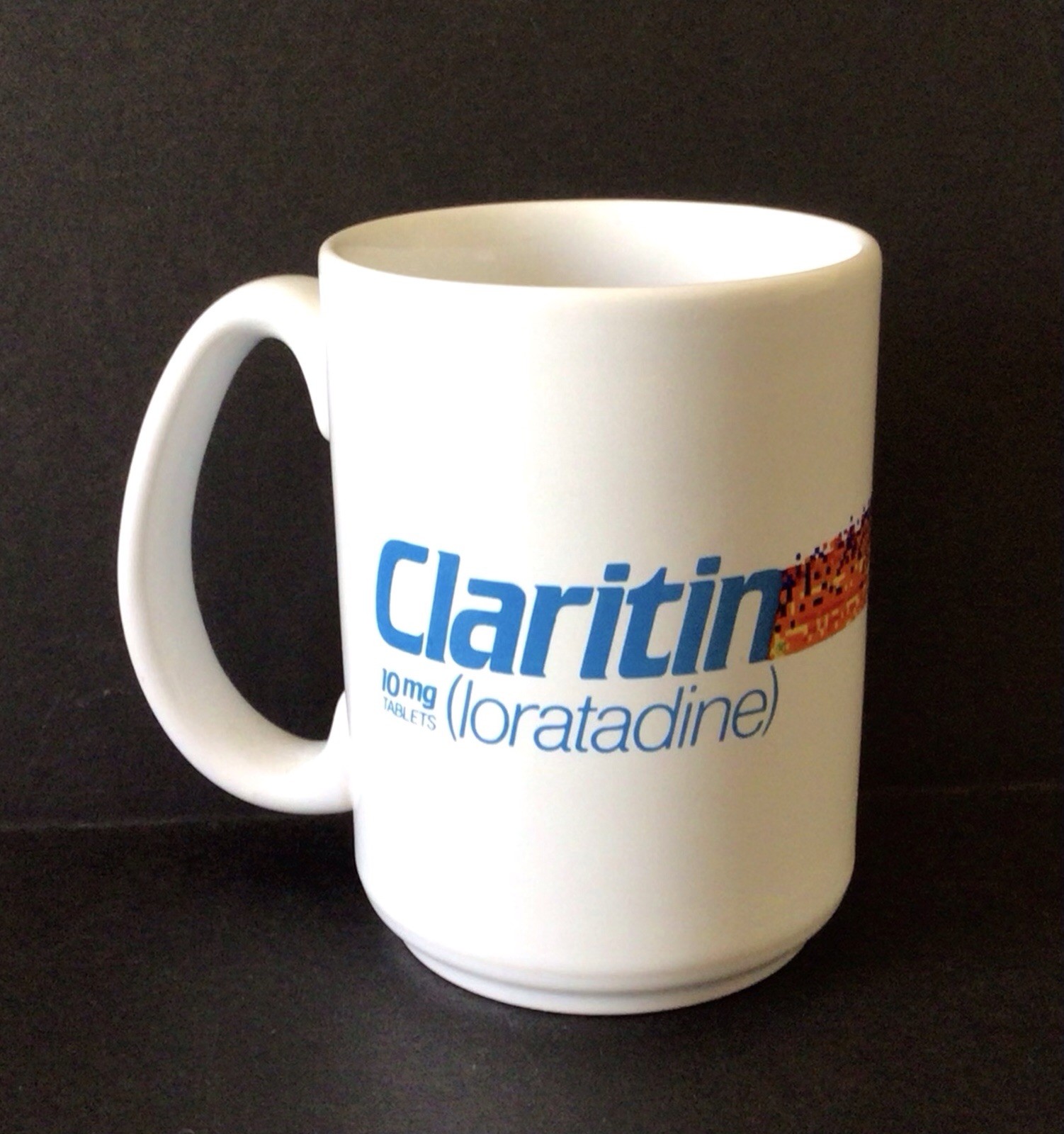 Vintage Pharmaceutical Promo Claritin Mug Made In England
