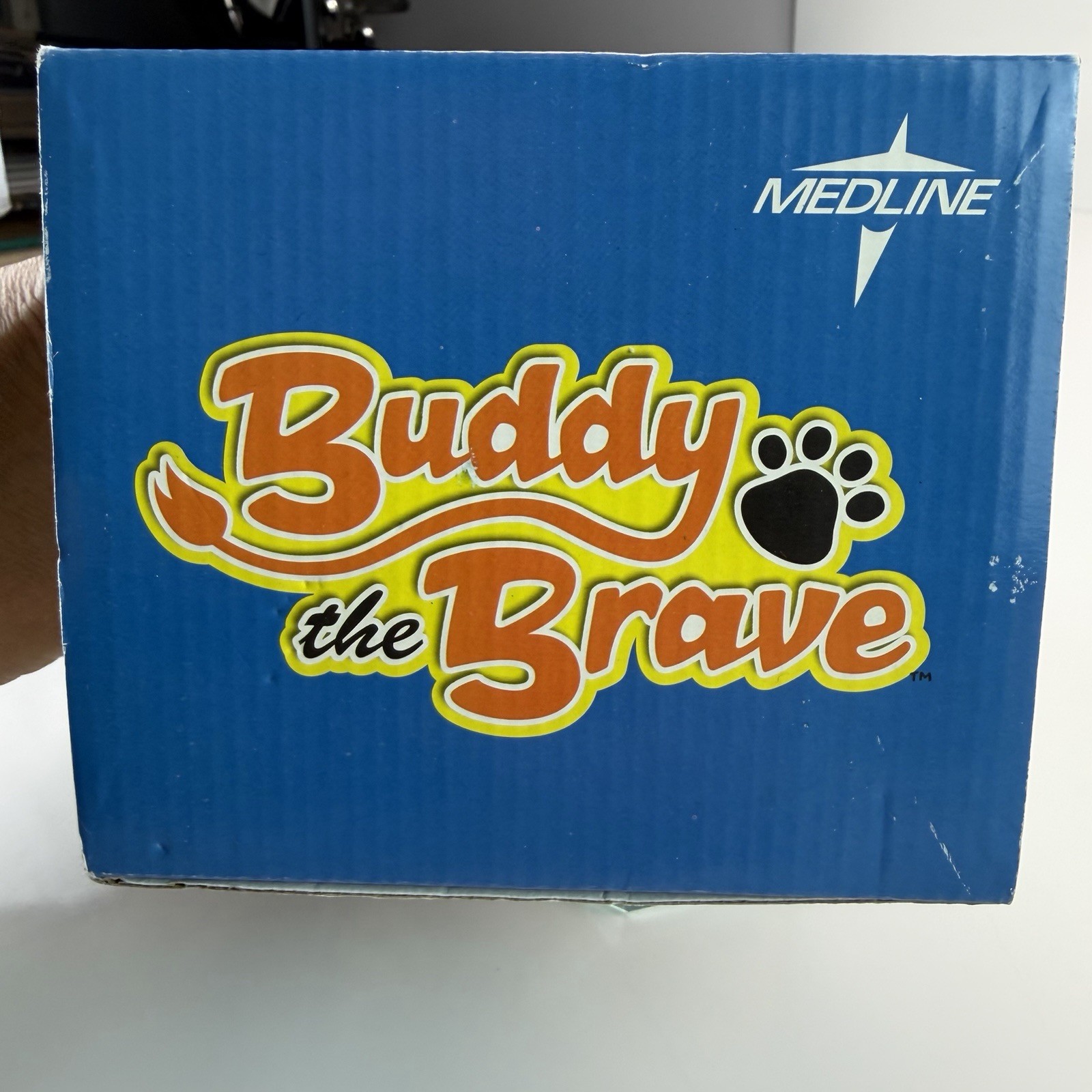 NIB 2011 Medline Buddy the Brave Plush Lion Cub Medical Promo ERASE CAUTI Mascot