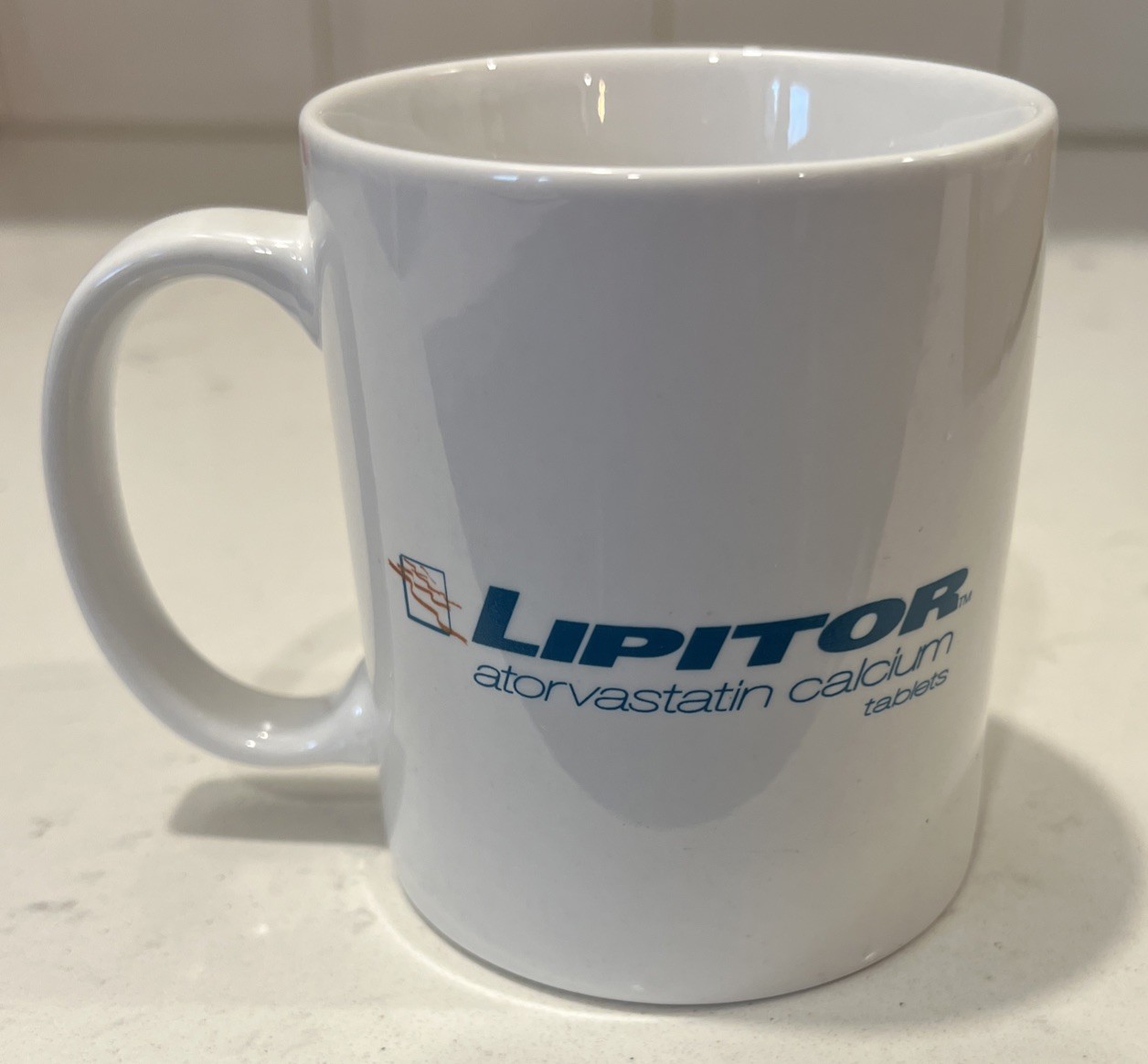 Lipitor Astorvastatin Calcium Pharmacy Drug Rep. Advertising Coffee Mug Cup