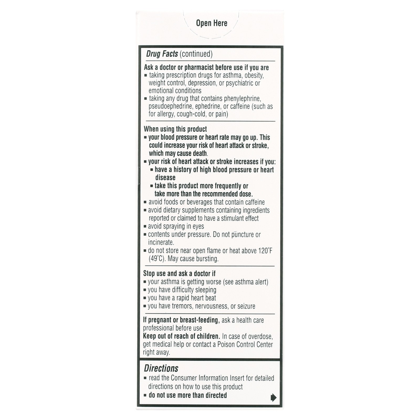 (2 pack) Primatene MIST Epinephrine Oral Inhalation Aerosol