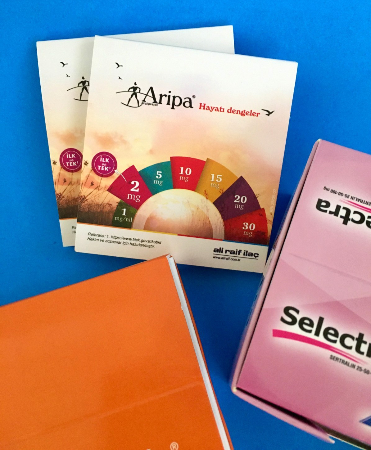 Lot of Pharmaceutical Promo Pens & Paper Pads from Turkey- Aripa, Relixan & More