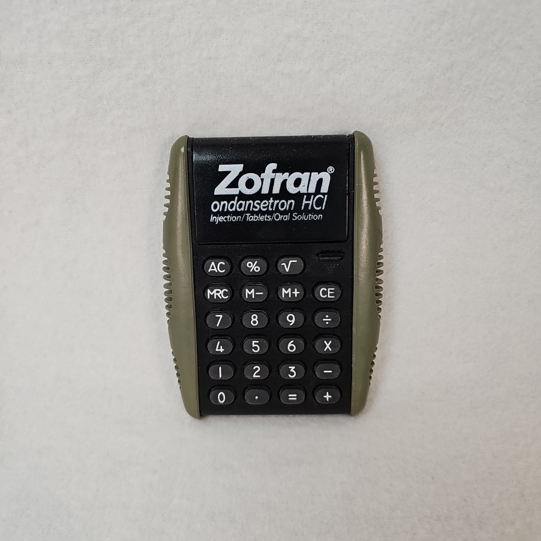 Zofran Ondansetron HCl Drug Rep Promotional Calculator Vintage Pharma