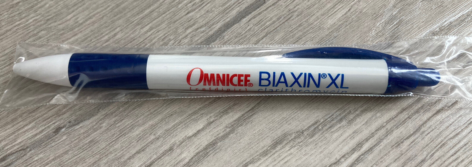OMNICEF BIAXIN XL Pharmaceutical Drug Rep Pen VERY RARE Advertising Collectible