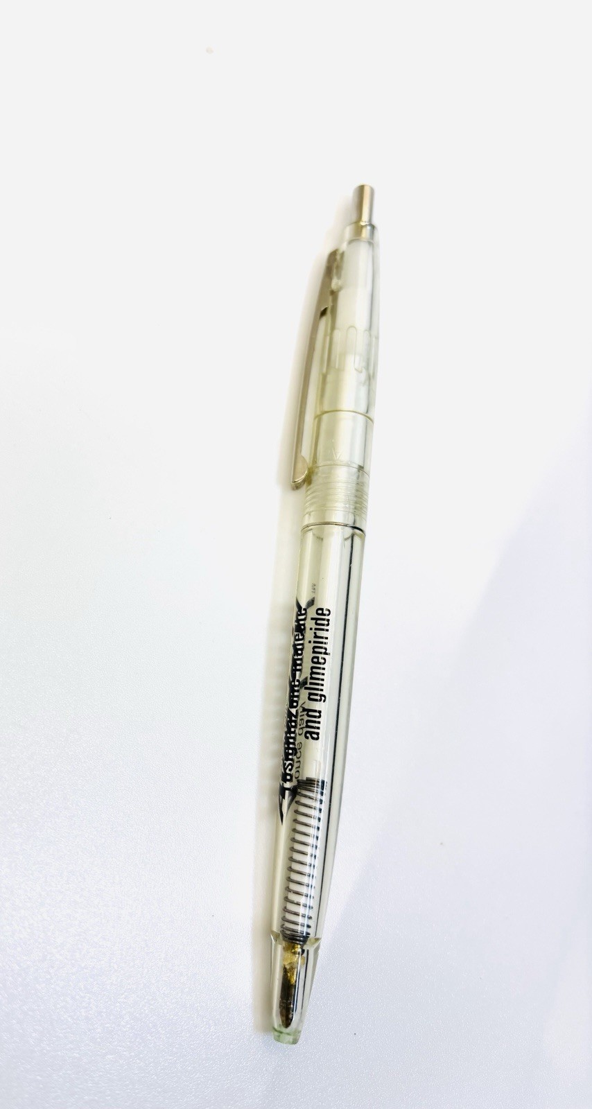 Rare Avandaryl Vintage Medical Pharmaceutical Advertising Working Ink Pen