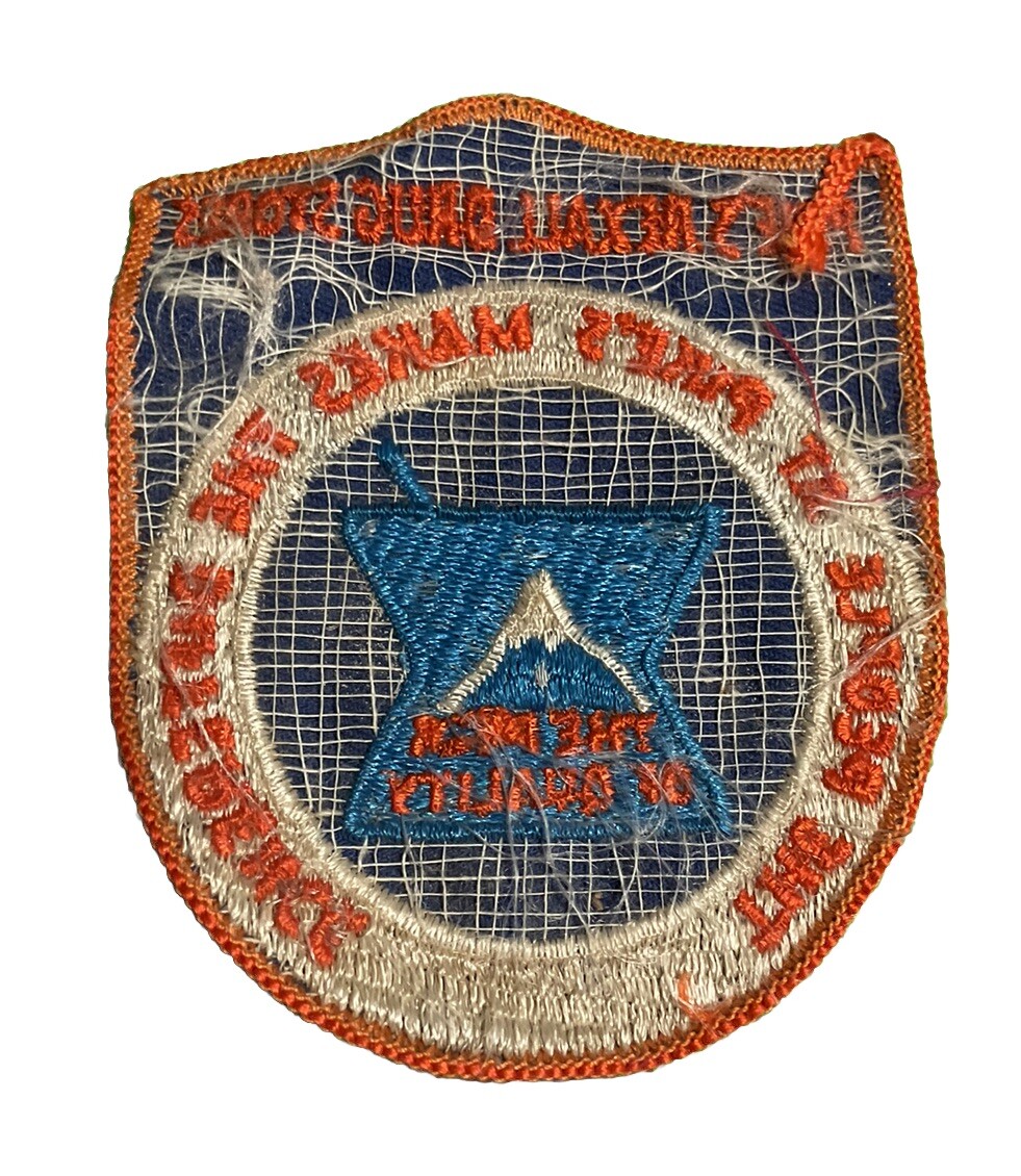 Pikes Rexall Drug Stores Patch Vintage