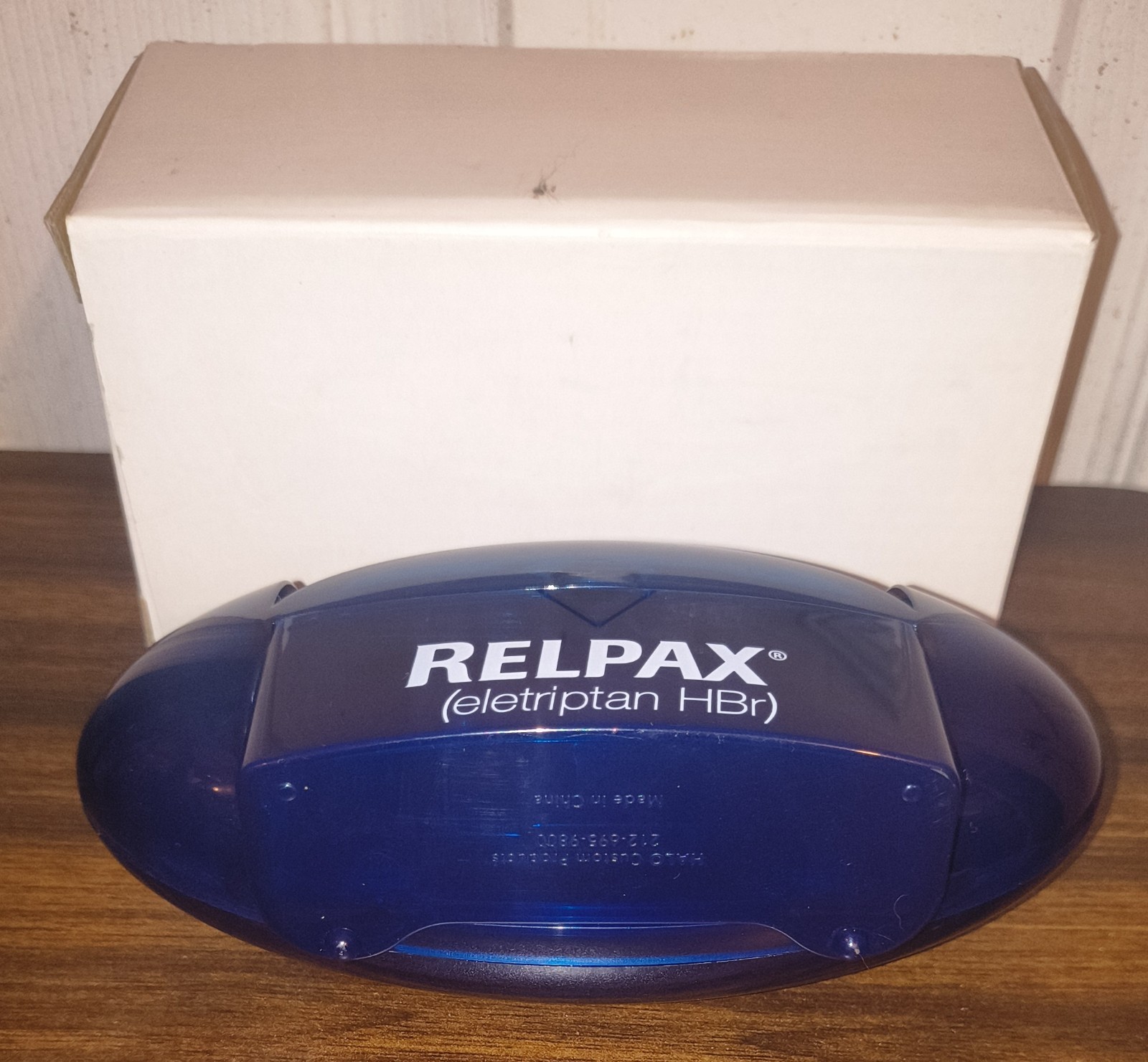 Pharmaceutical Drug Rep RELPAX LOT OF 6 Color Changing Mug, Notepad, Clock, Clip
