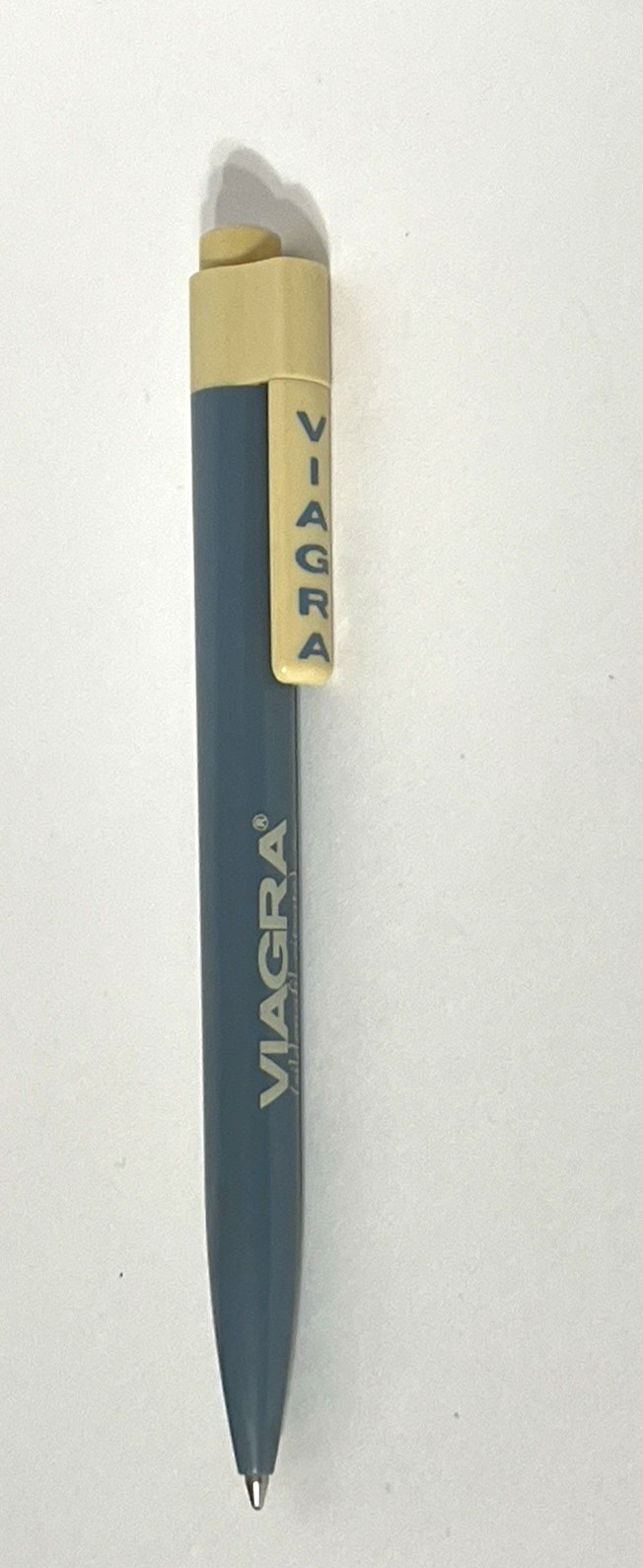 Pharmaceutical Click Pen Rare Vintage Viagra Pfizer Drug Promotional Ballpoint