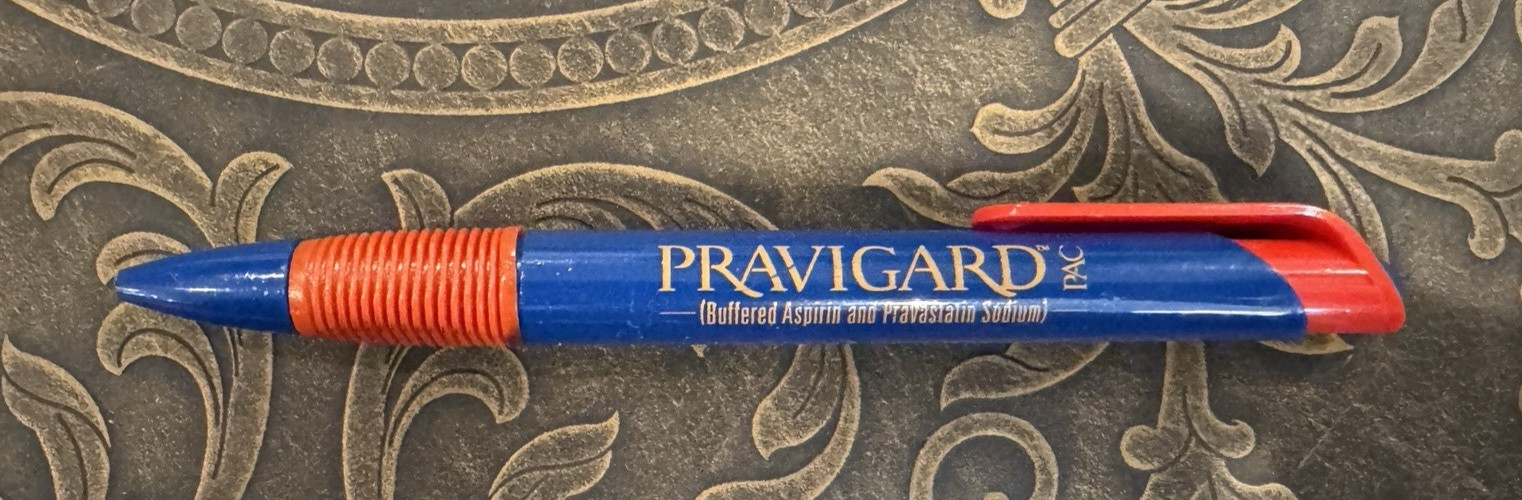 Pharmaceutical Drug Rep Pens – Viagra Aricept Avandia Lexapro +++ Lot Of 6