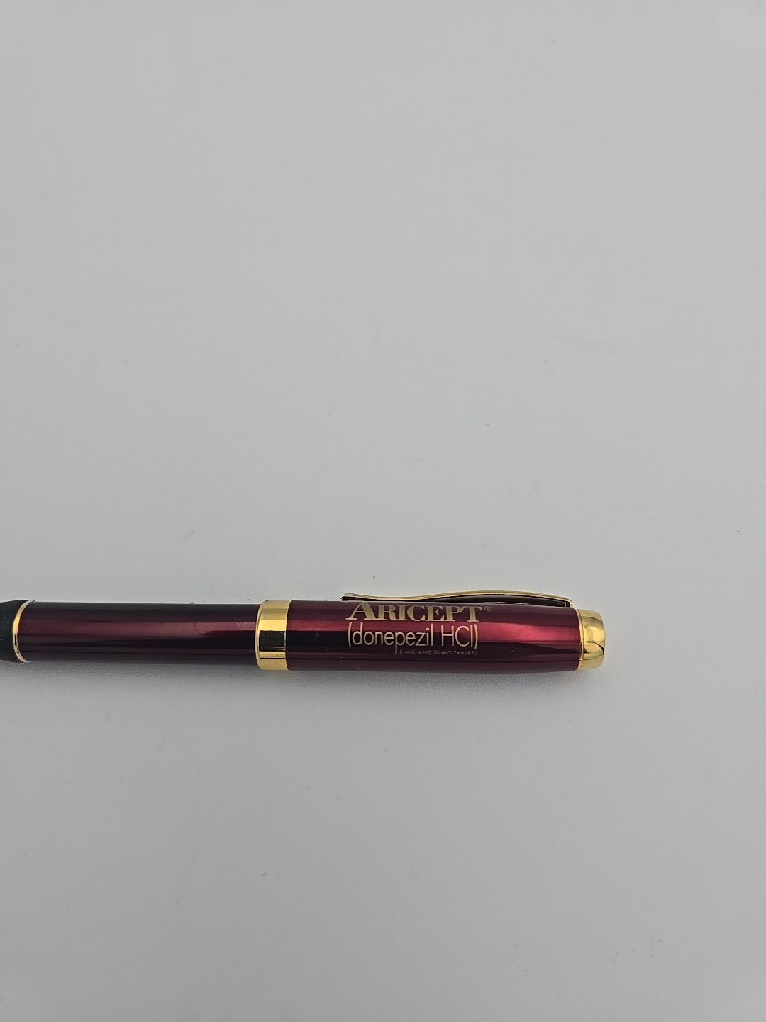 Aricept Heavy Metal PEN Clicker Drug Rep Pharmaceutical Promo Advertising works