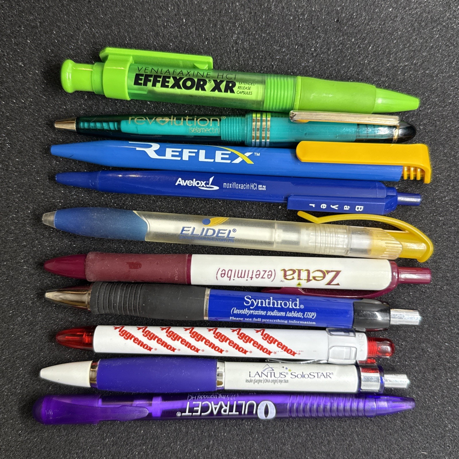 Random Pharmaceutical Drug Rep Pens (10) Lot 9 – Pens Do Not Work
