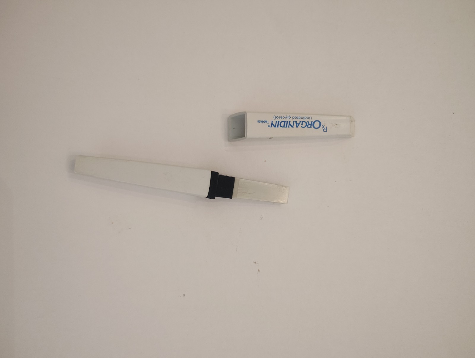 Rare Organidin promotional Plastic Unit distributed by pharmaceutical reps