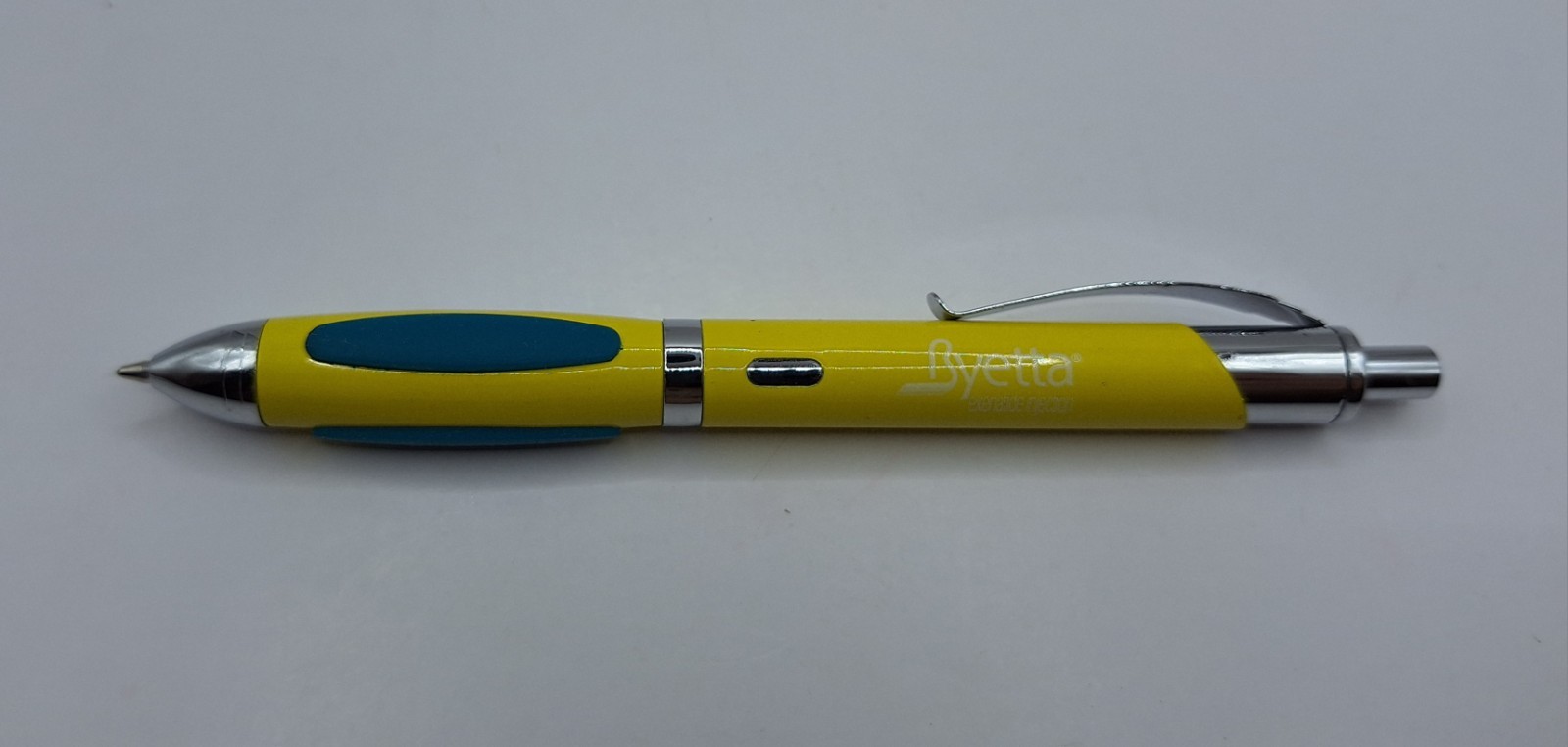 Drug Rep BYETTA Collectible Heavy Metal Pharmaceutical Pen RARE (Needs New Ink)