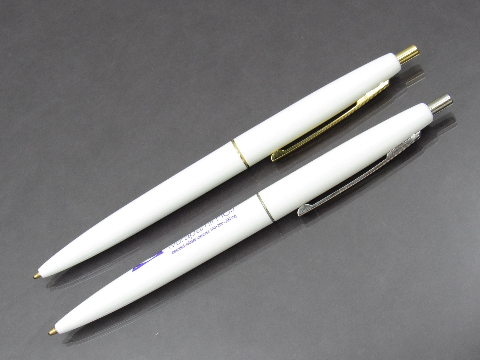 Verelan & Cipro Otic BIC Clic PENS Drug Rep Pharmaceutical Promo Advertising