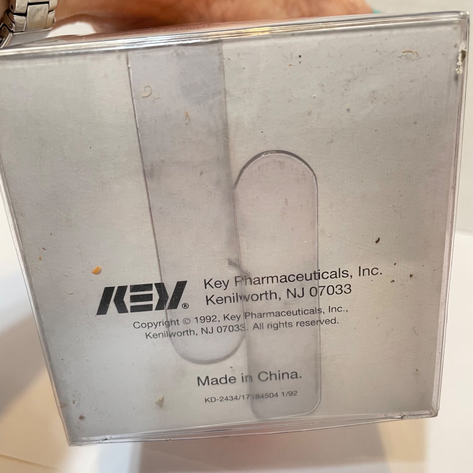 Rare Vintage 1992 Key Pharmaceuticals K Dur 20 Potassium Replenishment Kit NOS