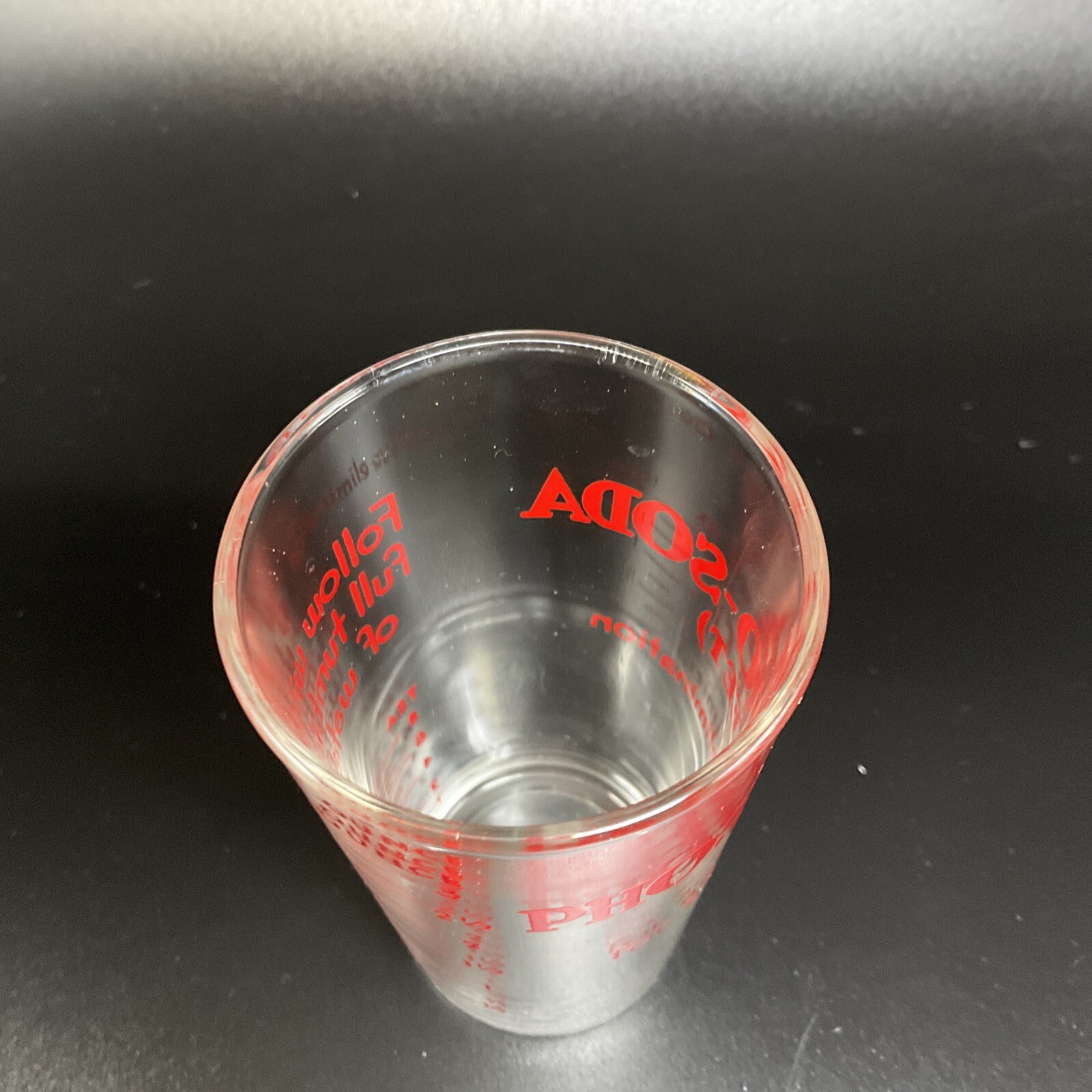 Vintage Hazel Atlas Fleet Laxative Phospho-Soda 3 Oz Glass Medical Advertising