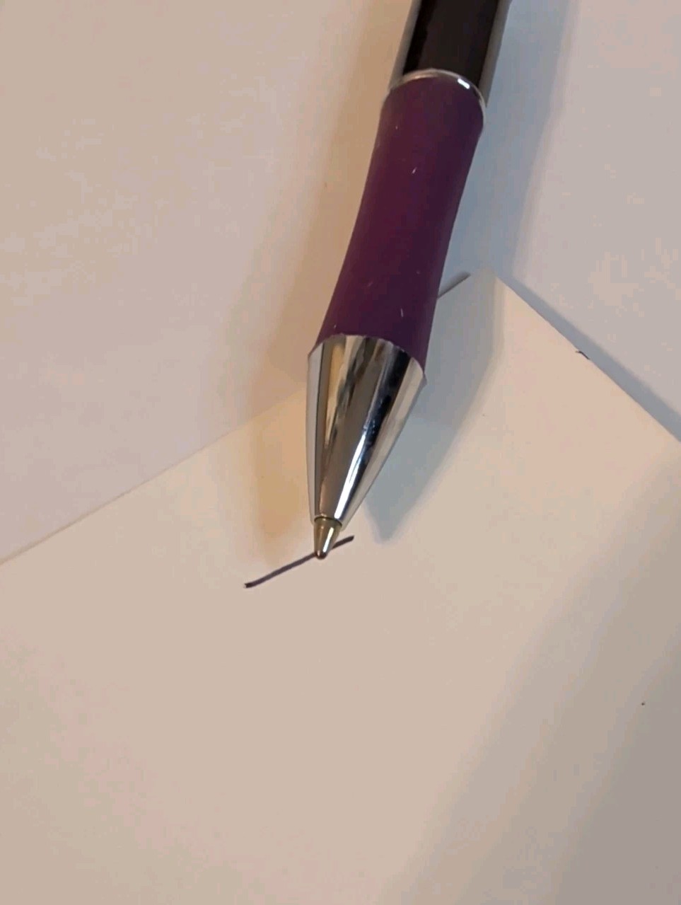 Avapro Metal Heavy Purple Pen Drug Rep Representative Twist To Write Irbesartan