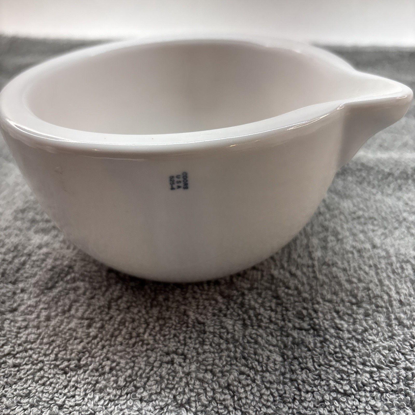 VINTAGE COORS USA POTTERY MORTAR AND PESTLE SET 525-4