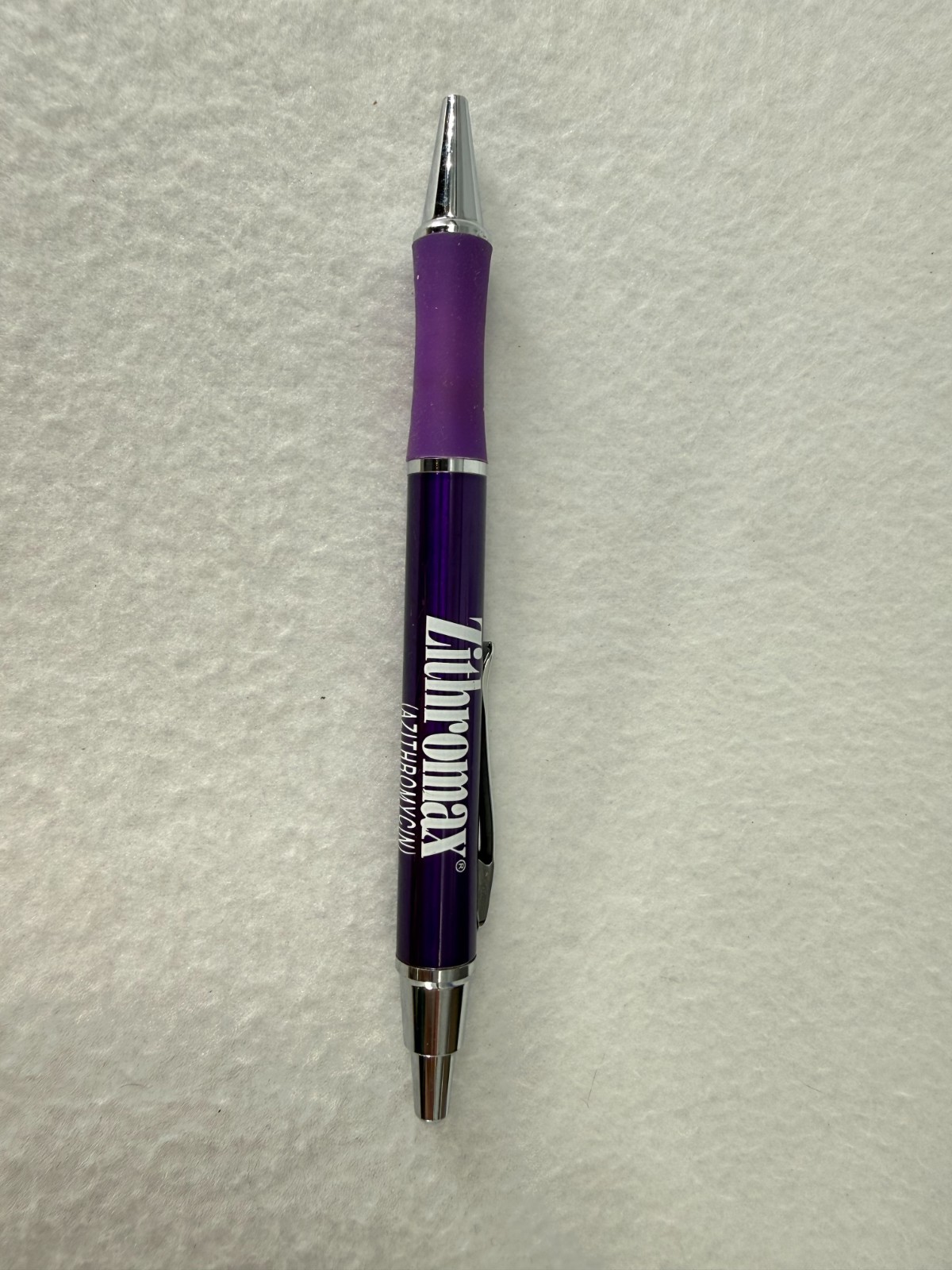 Metallic Purple Zithro Heavy Metal PEN Drug Rep Pharmaceutical Promo Advertising
