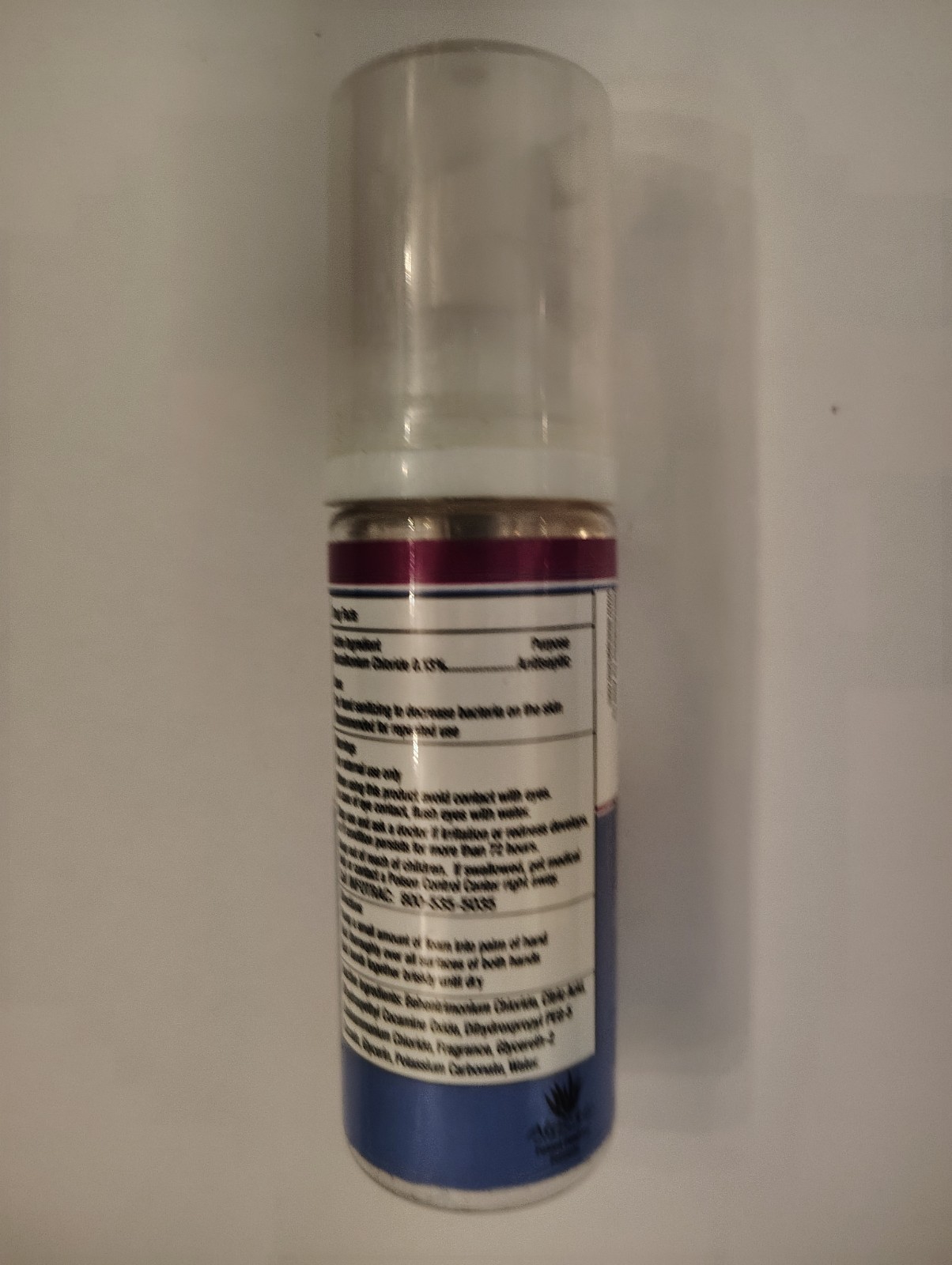 Rare Zenpep promotional Foam Sanitizer distributed by pharmaceutical reps
