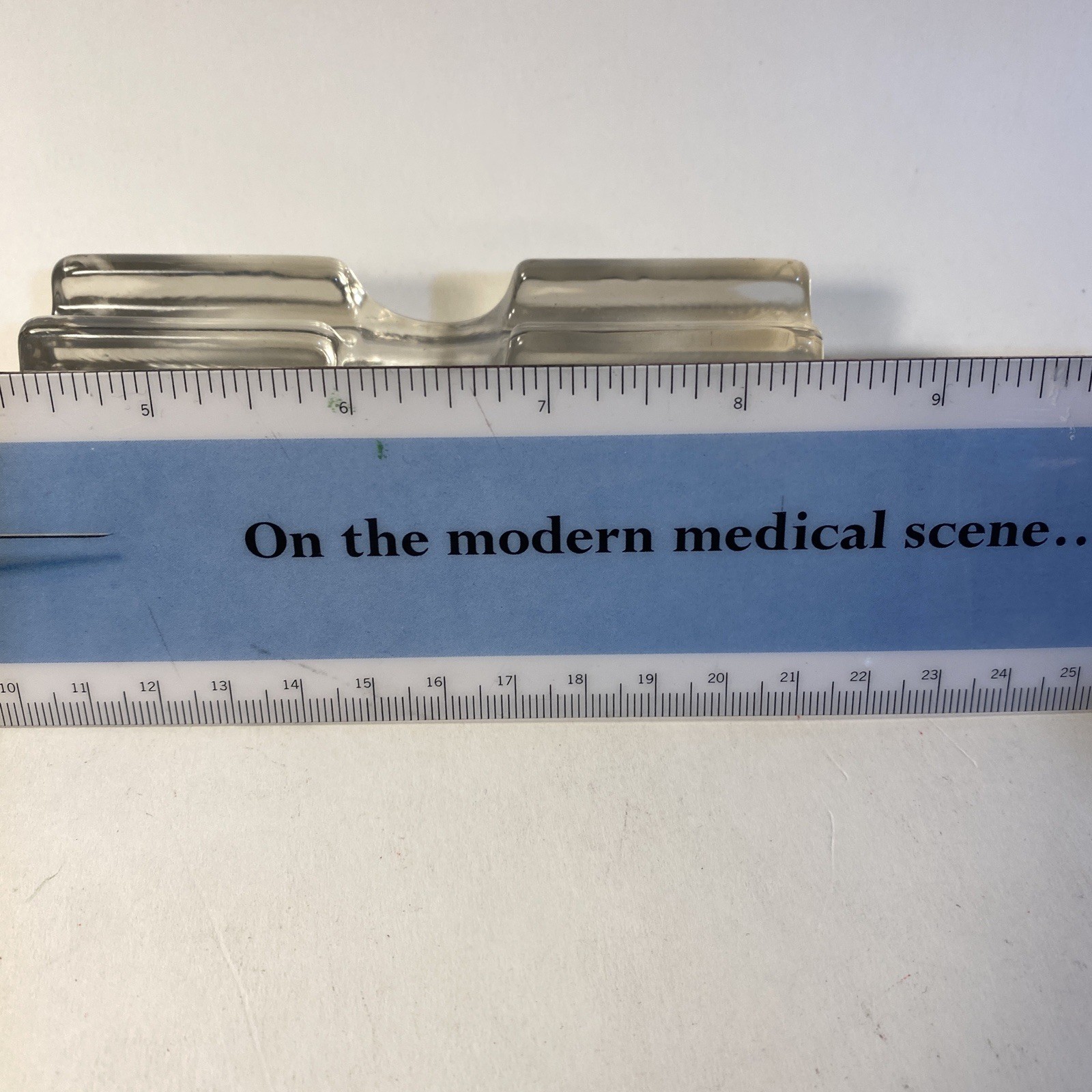 Vintage 1965 Keflin Plastic Ruler Eli Lilly Pharmaceutical Promo Advertising